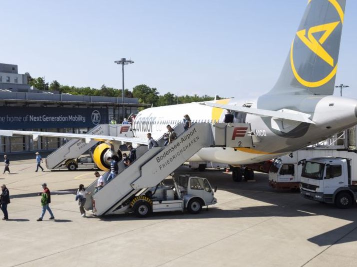 Am Bodensee Airport gilt am Sonntag der Sommerflugplan.