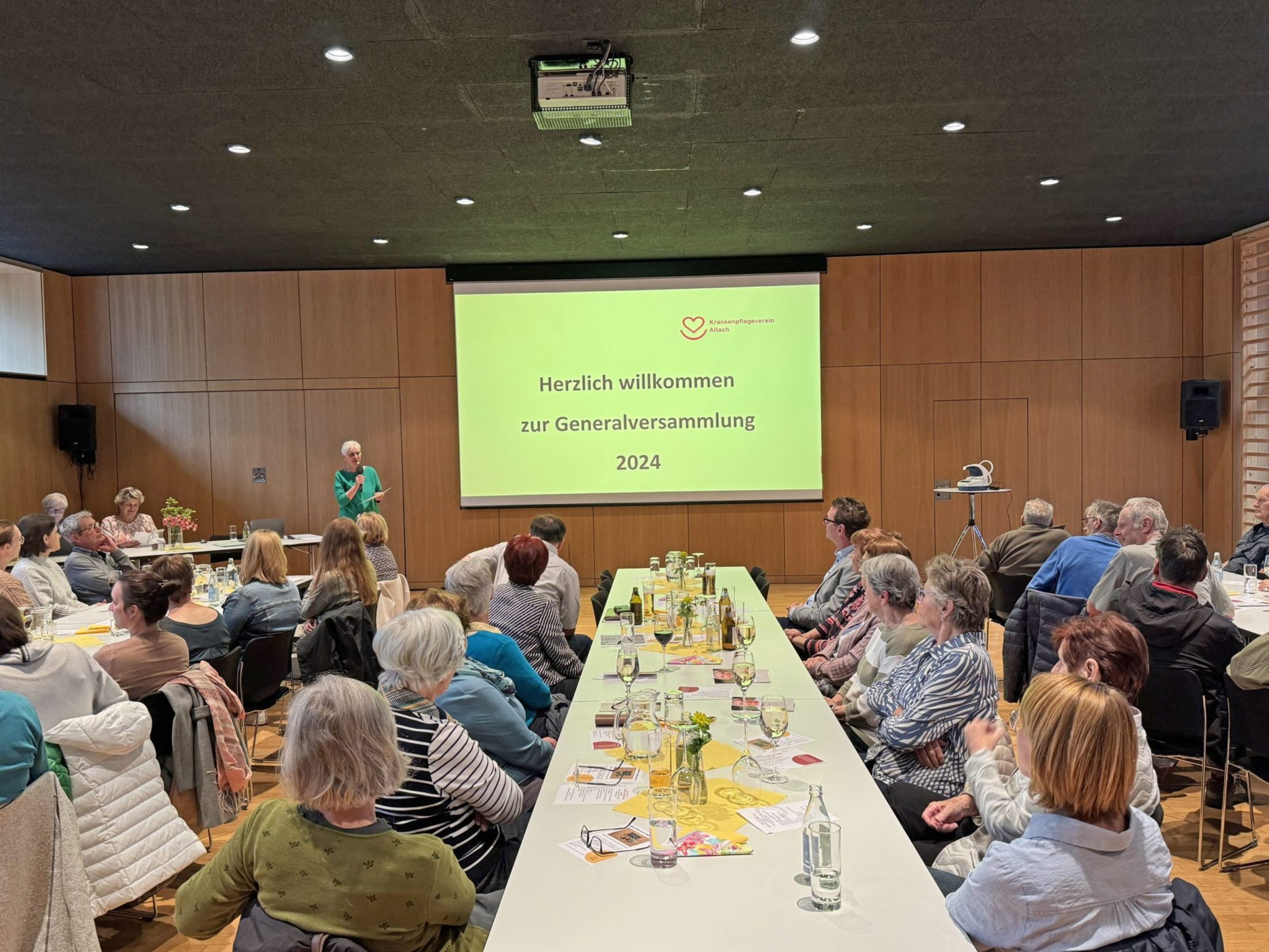 Der Altacher Krankenpflegeverein blickte auf das vergangene Vereinsjahr zurück.