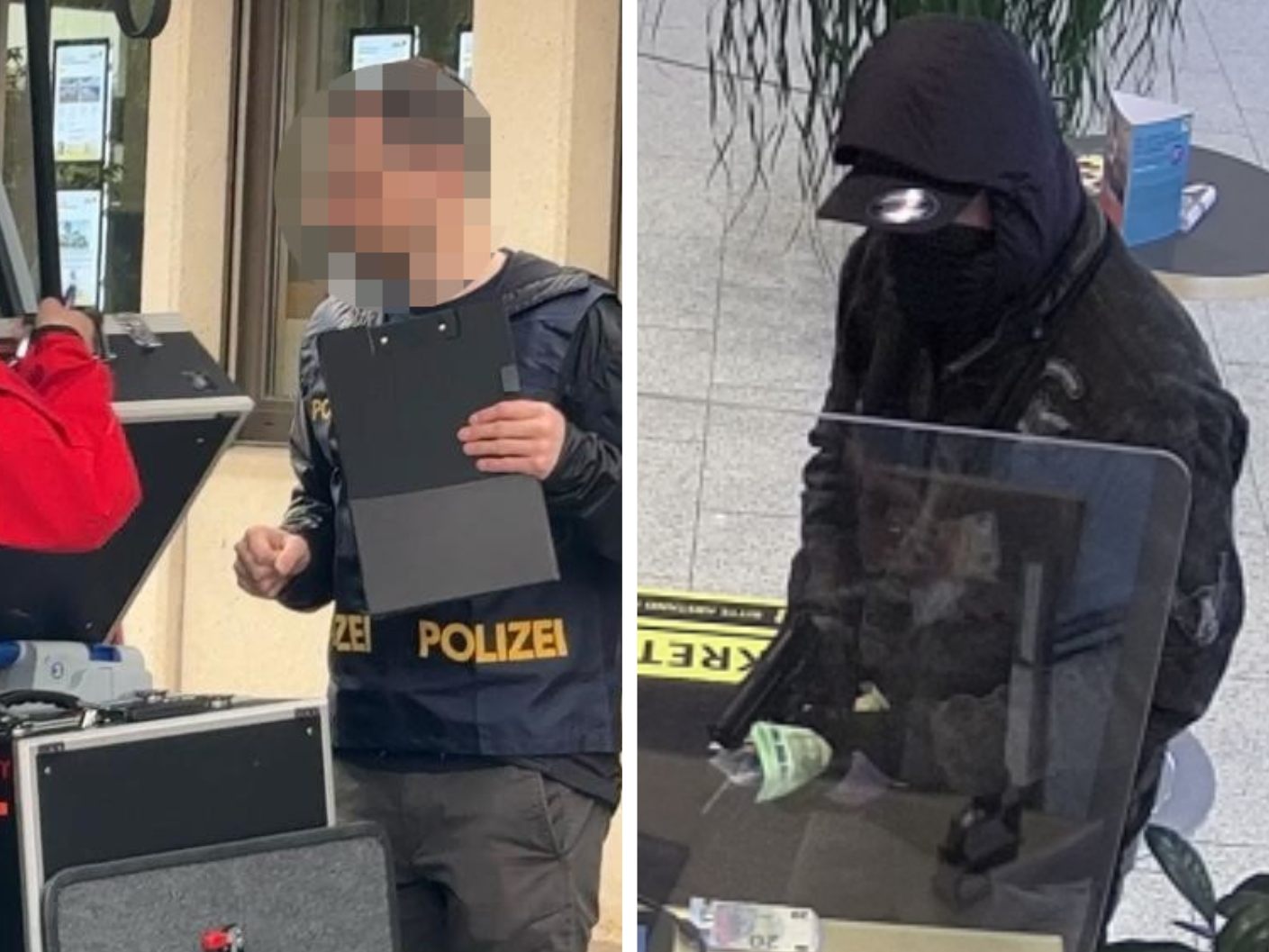 Der Täter ist noch immer auf der Flucht.