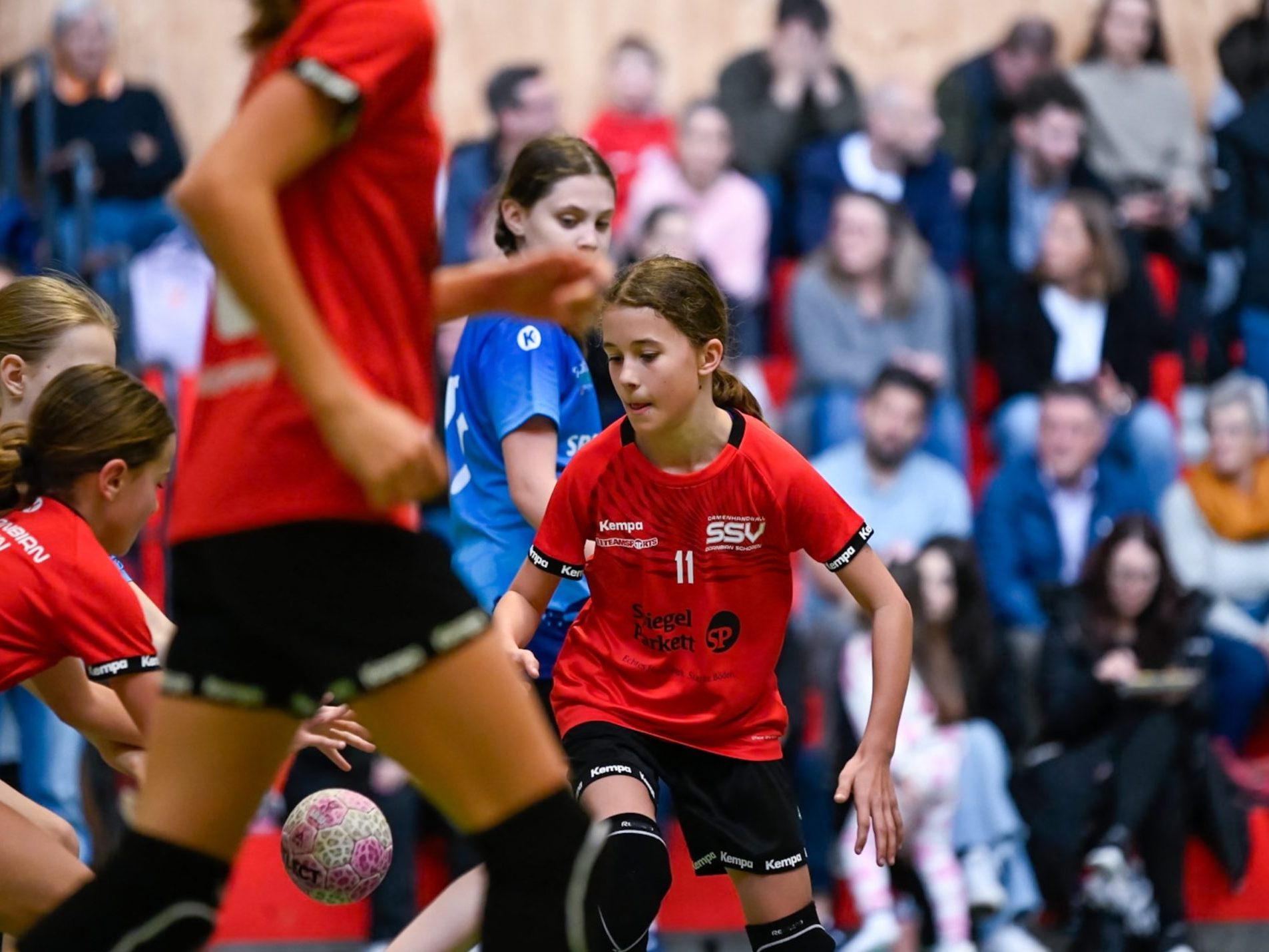 Die SSV-Youngsters waren mit voller Motivation dabei