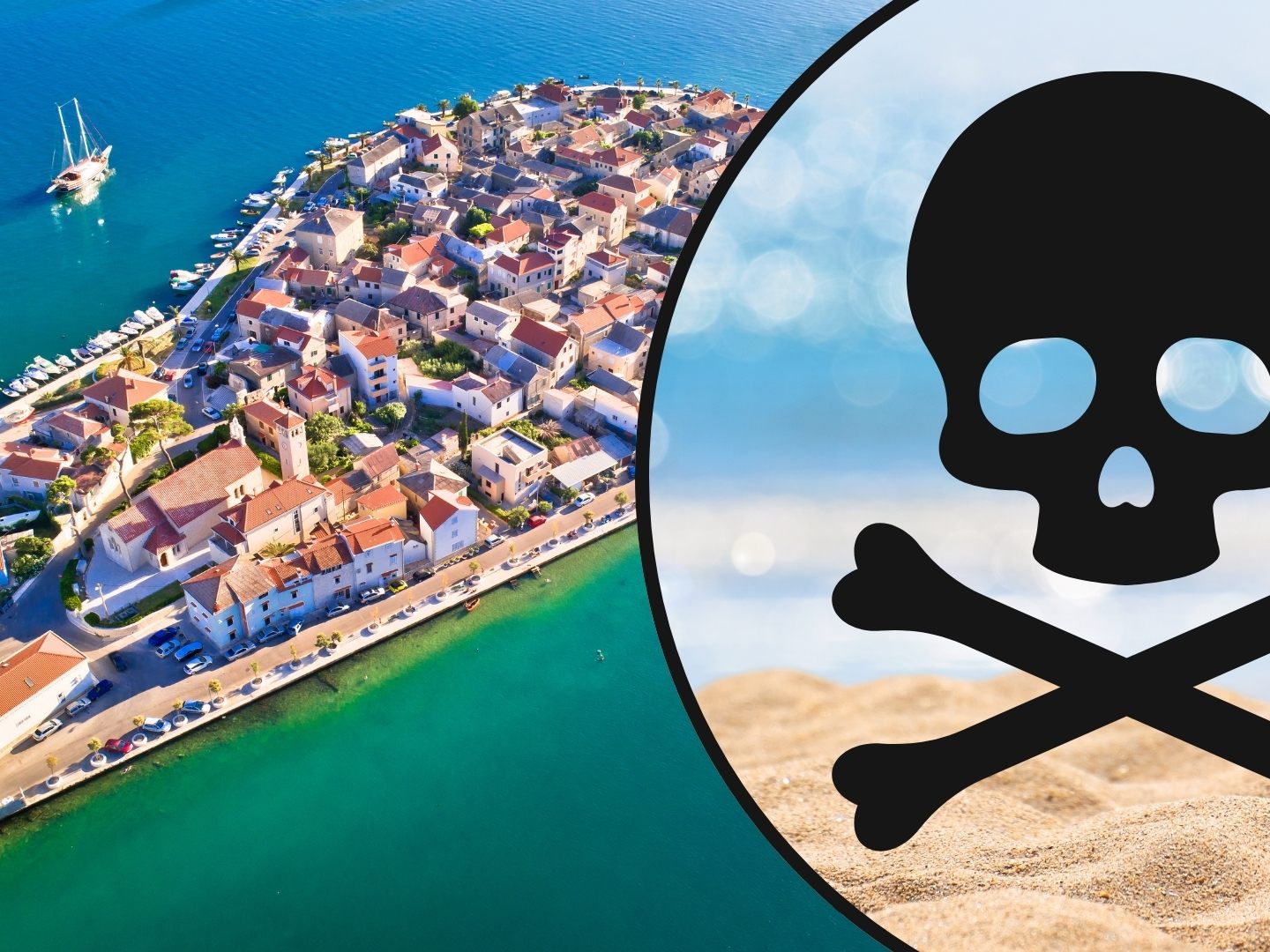 Seit vier Jahren warnt die Bürgerinitiative "Mjesto Koje Hoće Živjeti" (übersetzt: "Ein Ort, der leben will") vor einer Kontamination des Strandes Kosica durch krebserregende Asbestfasern. (Symbolbild)