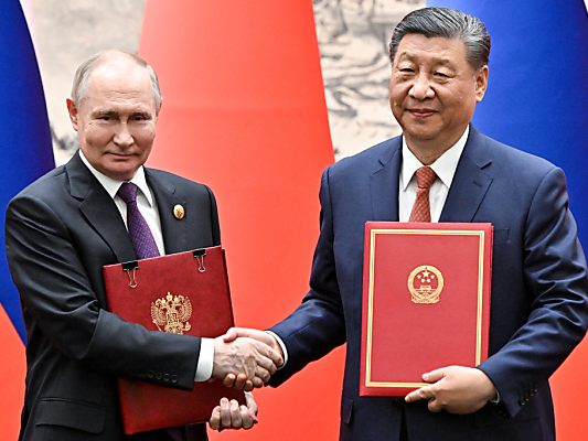 Putin zu Gast bei Xi in Peking Putin zu Gast bei Xi in Peking