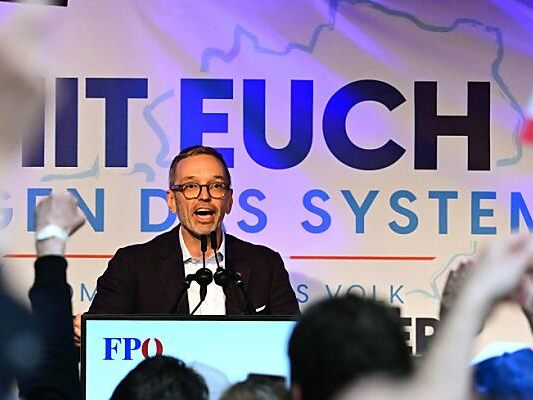 Kickl stilisierte sich zum gegen das System kämpfenden "Volkskanzler".