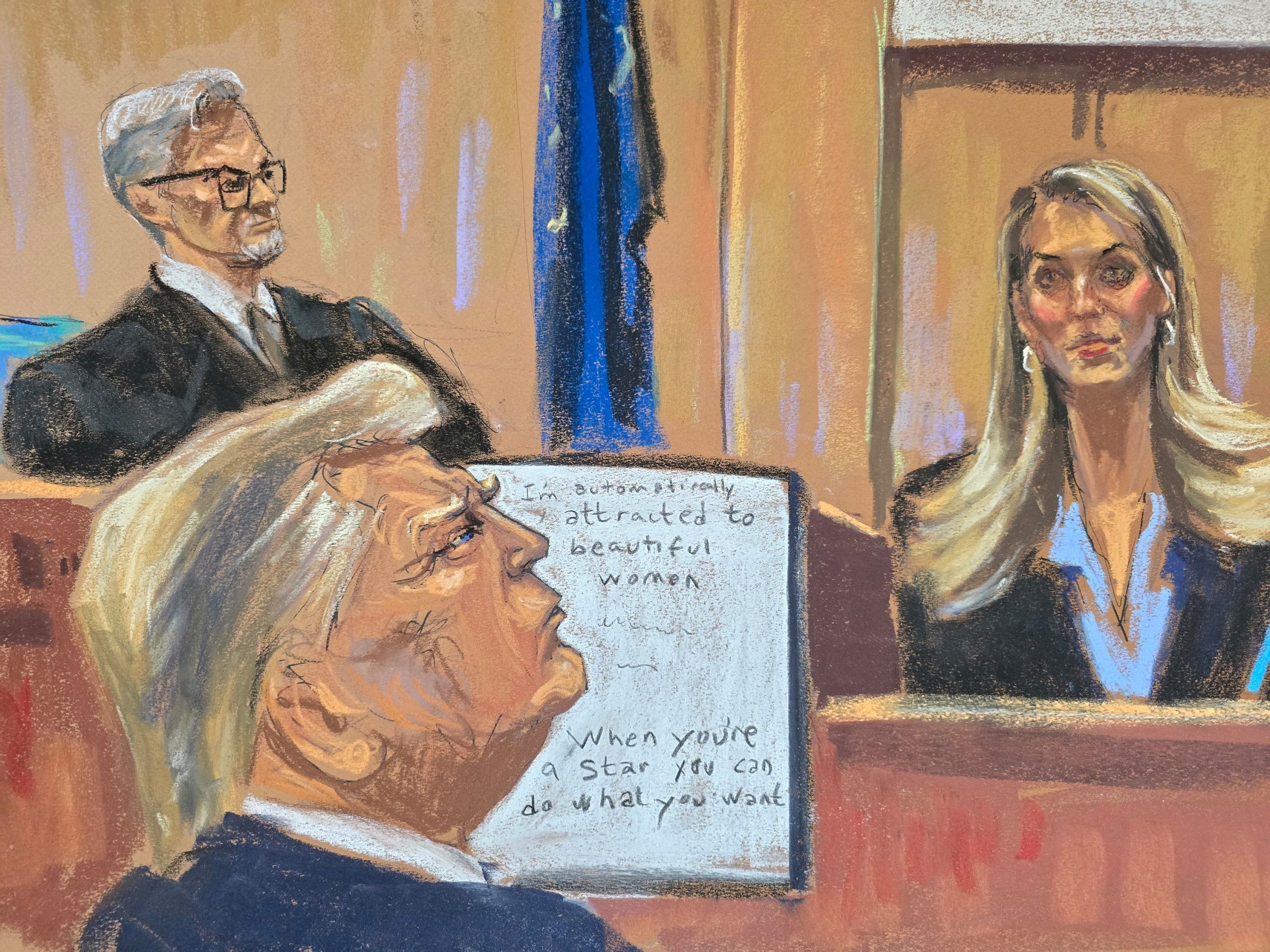 Ex-Trump-Sprecherin Hope Hicks brach vor Gericht in Tränen aus. Ex-Trump-Sprecherin Hope Hicks brach vor Gericht in Tränen aus.
