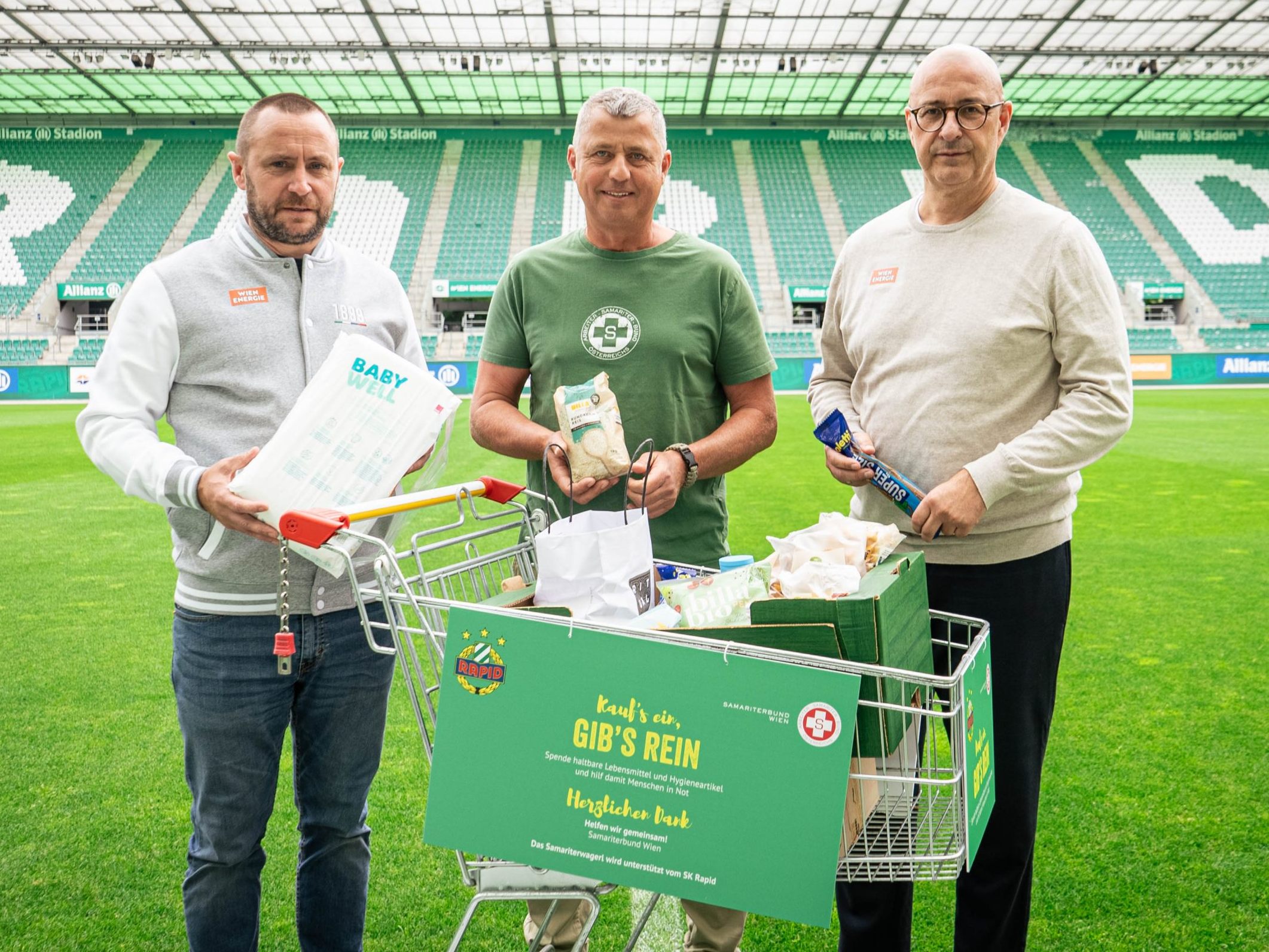 Rapid hilft armutsbetroffenen Menschen.