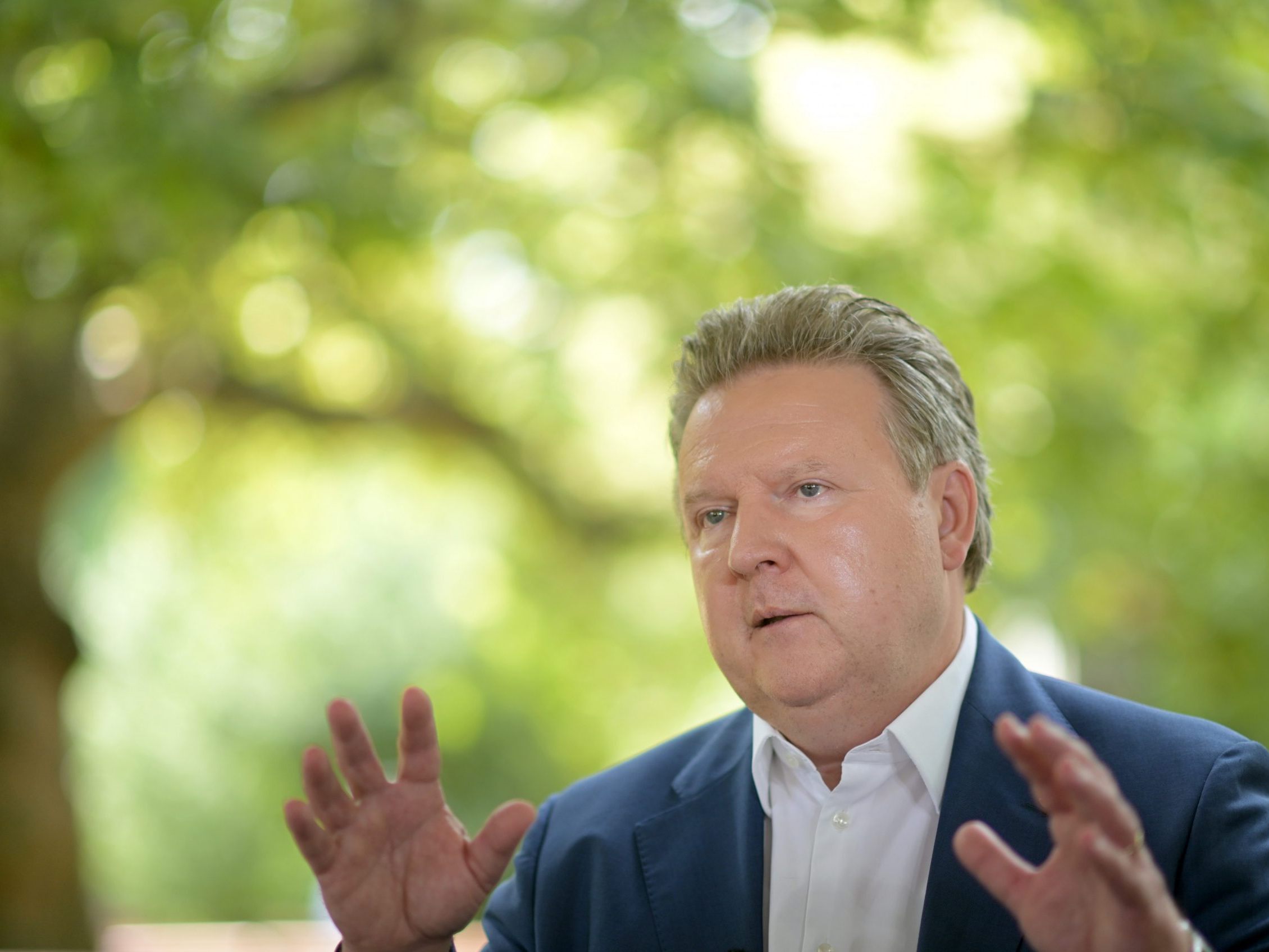 Ludwig äußerte sich in puncto EU-Erweiterung. Ludwig äußerte sich in puncto EU-Erweiterung.