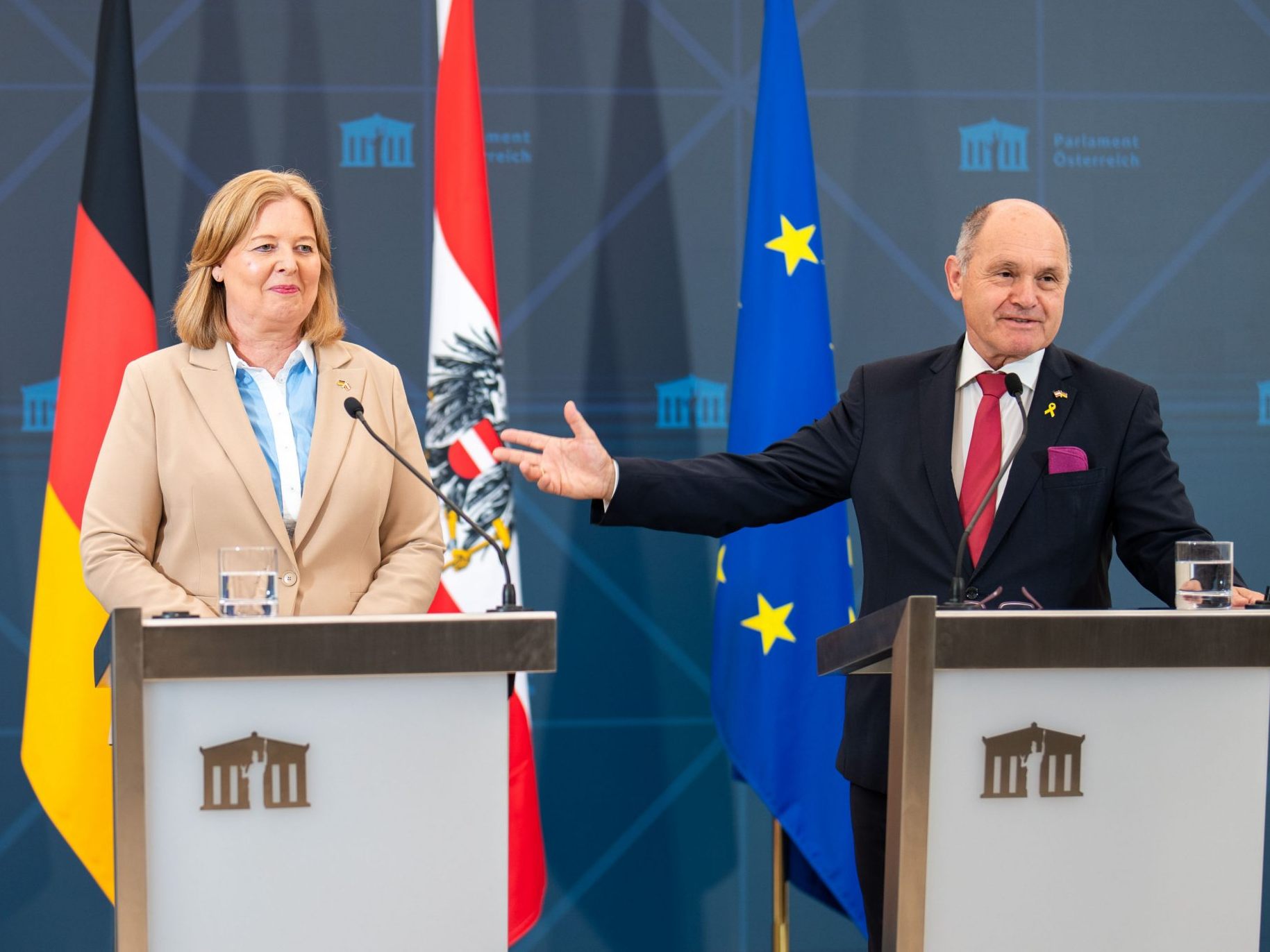 Bas und Sobotka sind gegen eine Kooperation mit EU-Skeptikern.
