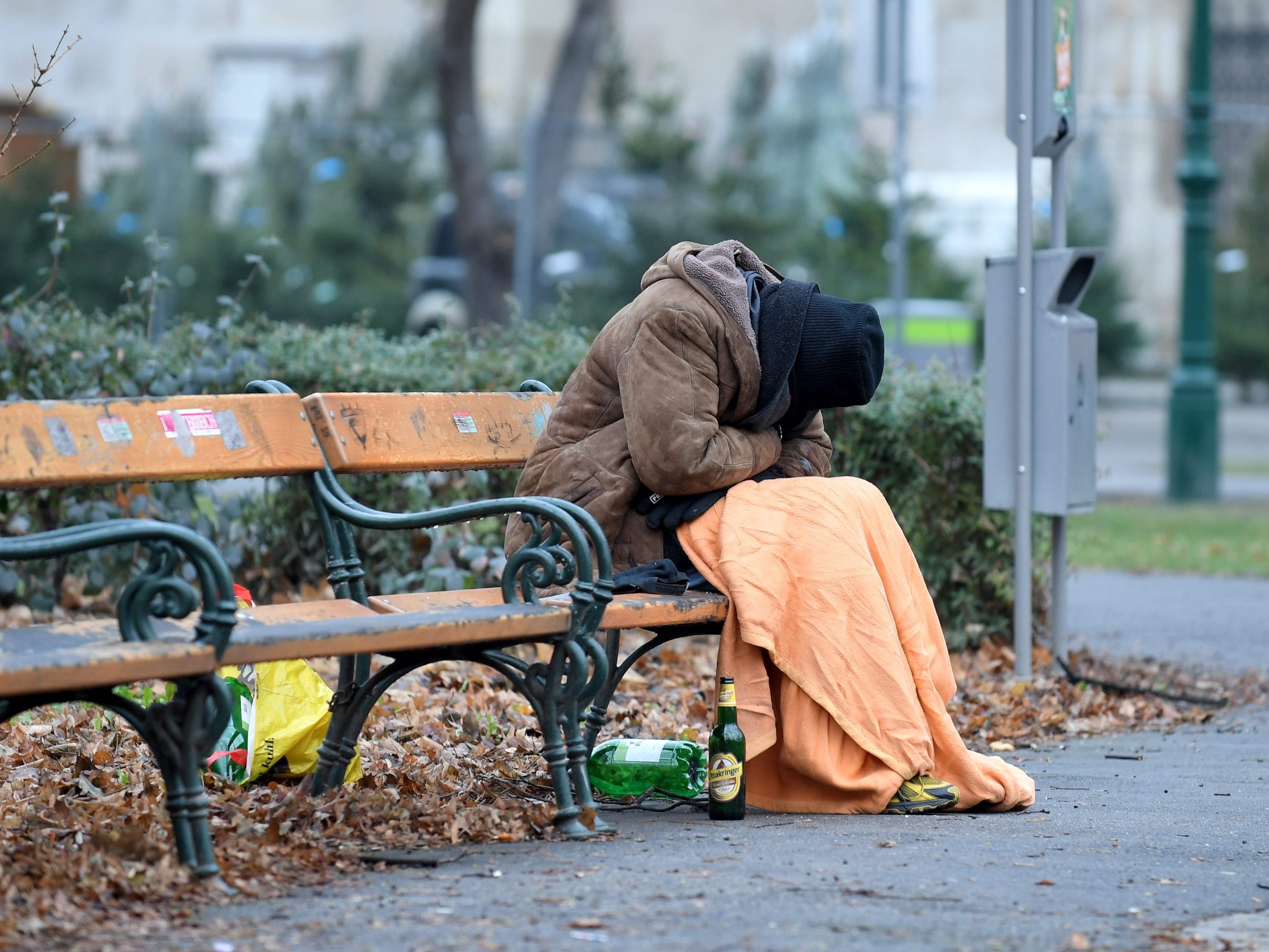 Die Notquartiere in Wien bestanden bis Anfang Mai.