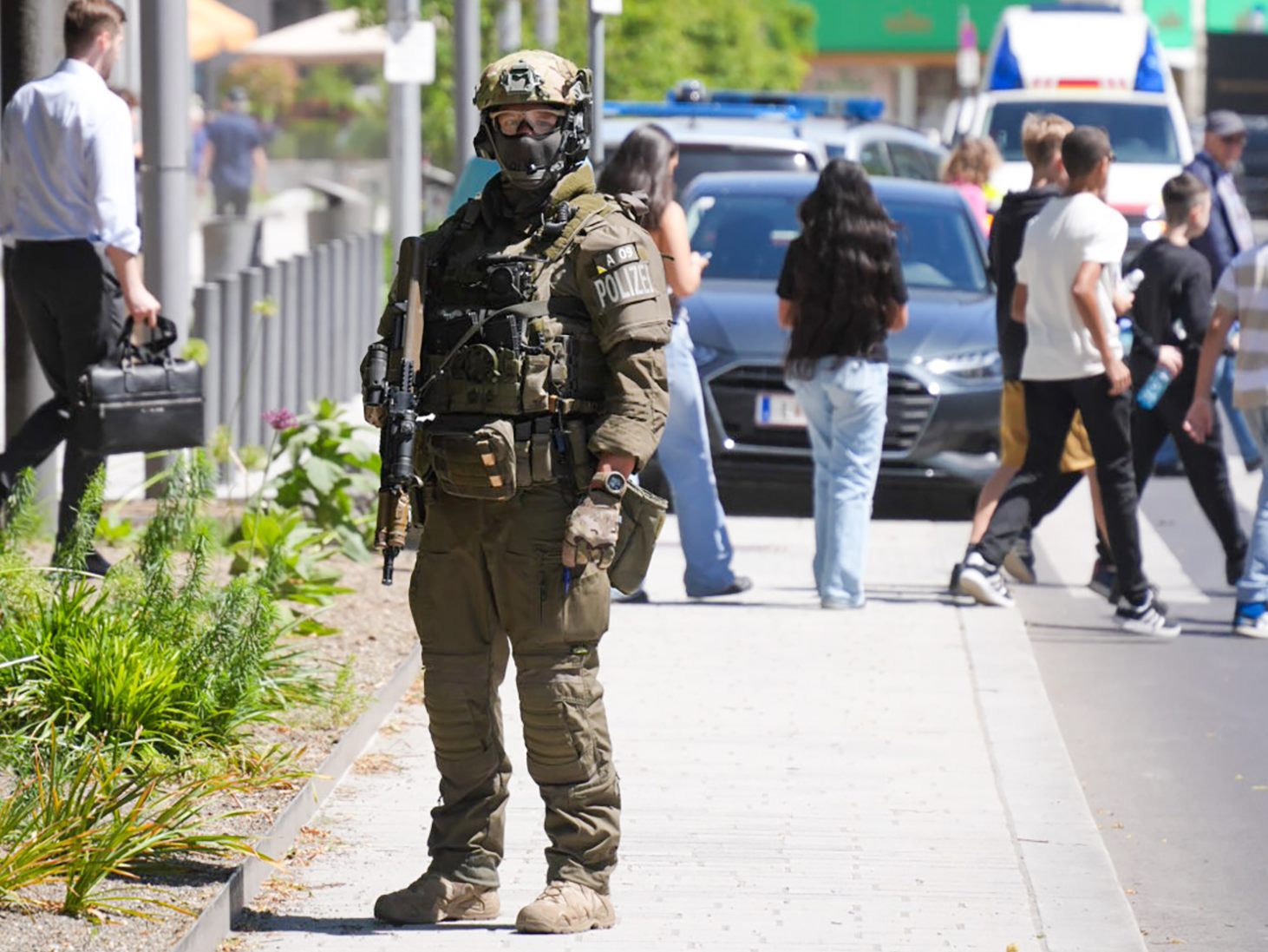 Eine Bombendrohung sorgte für einen Polizei-Großeinsatz in Linz.