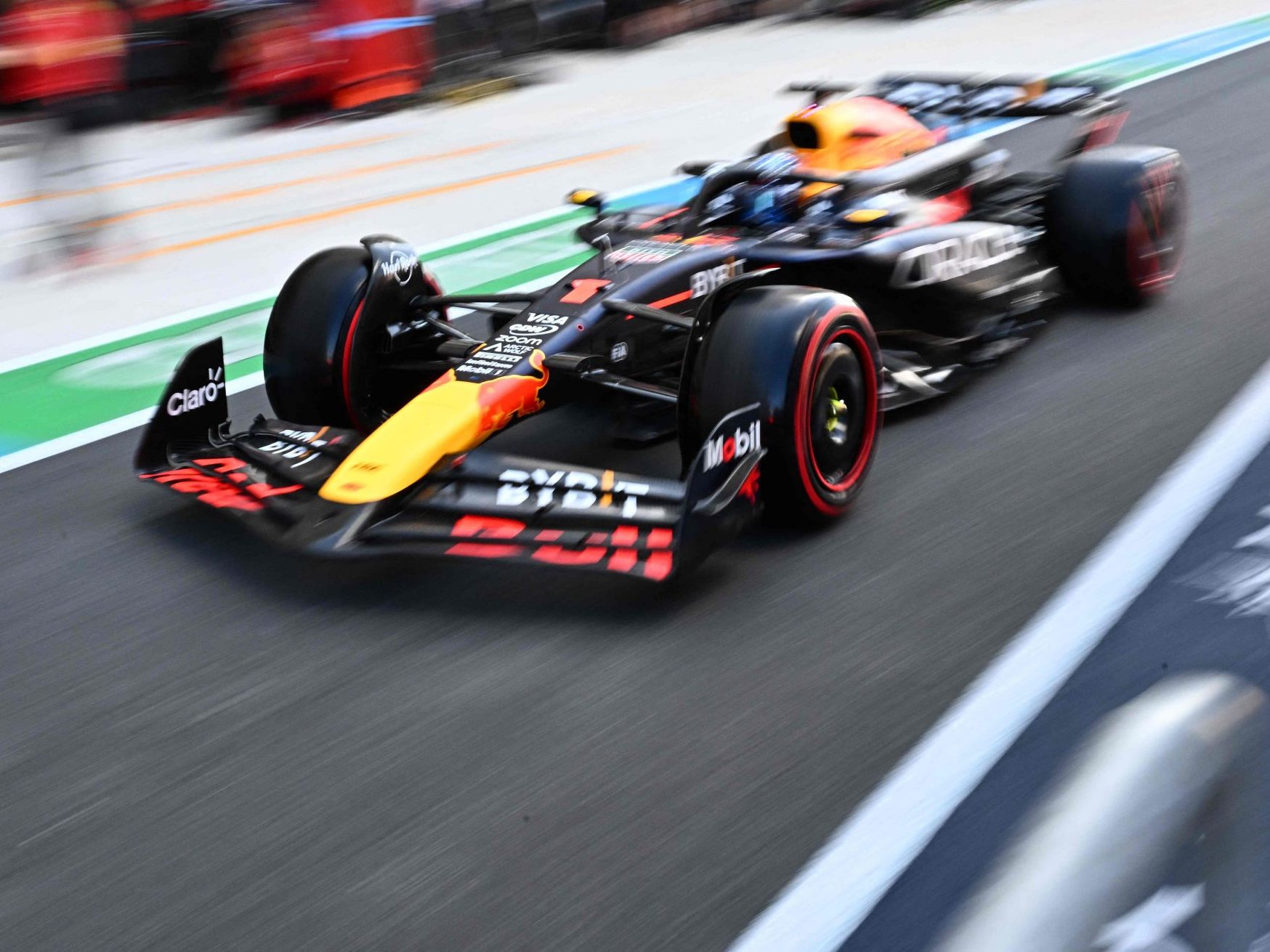 Max Verstappen sicherte sich beim Qualifying die Pole Position.