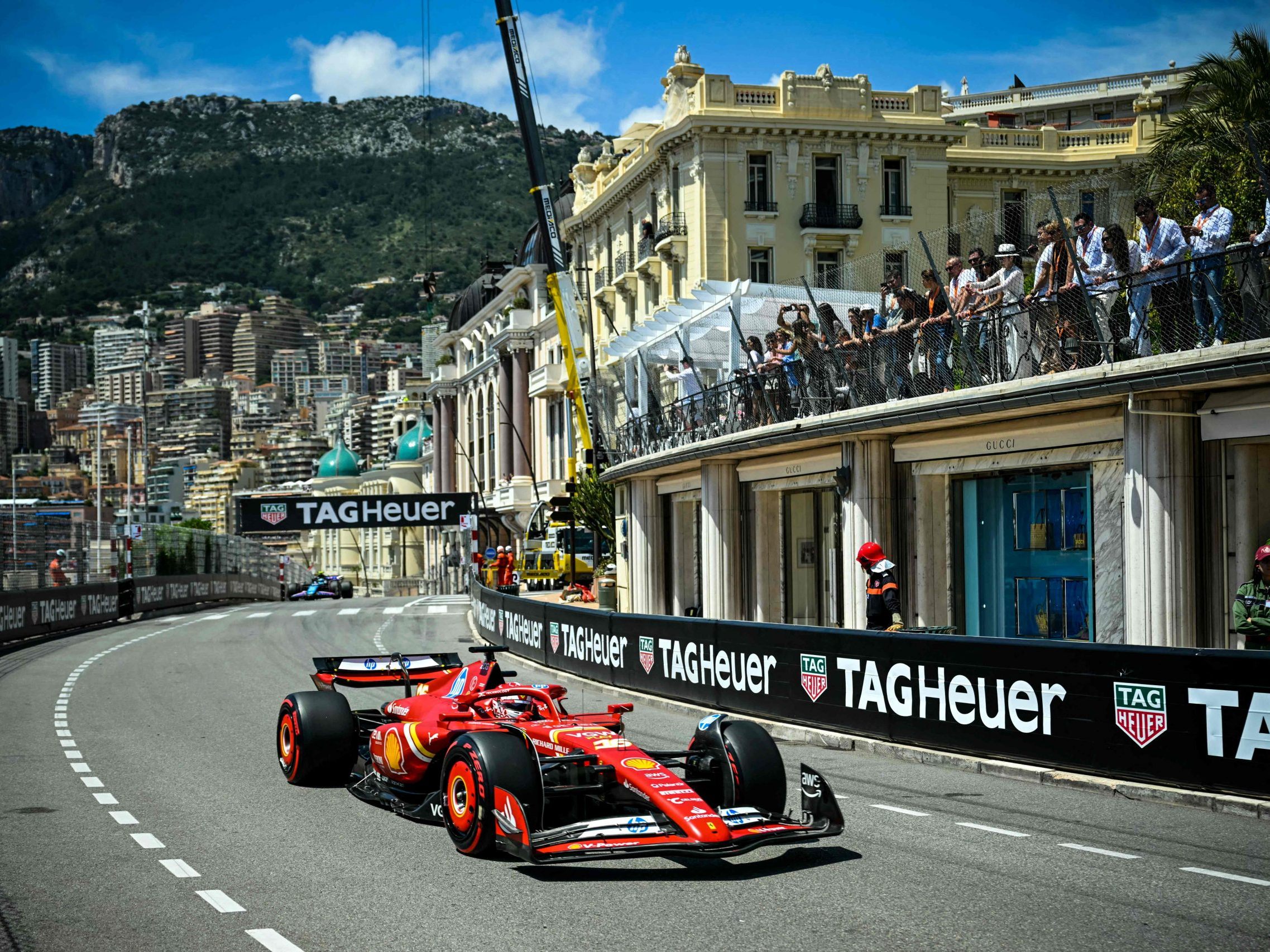 Charles Leclerc hat auch im Formel-1-Abschlusstraining für den Grand Prix von Monaco die Bestzeit erzielt. Charles Leclerc hat auch im Formel-1-Abschlusstraining für den Grand Prix von Monaco die Bestzeit erzielt.