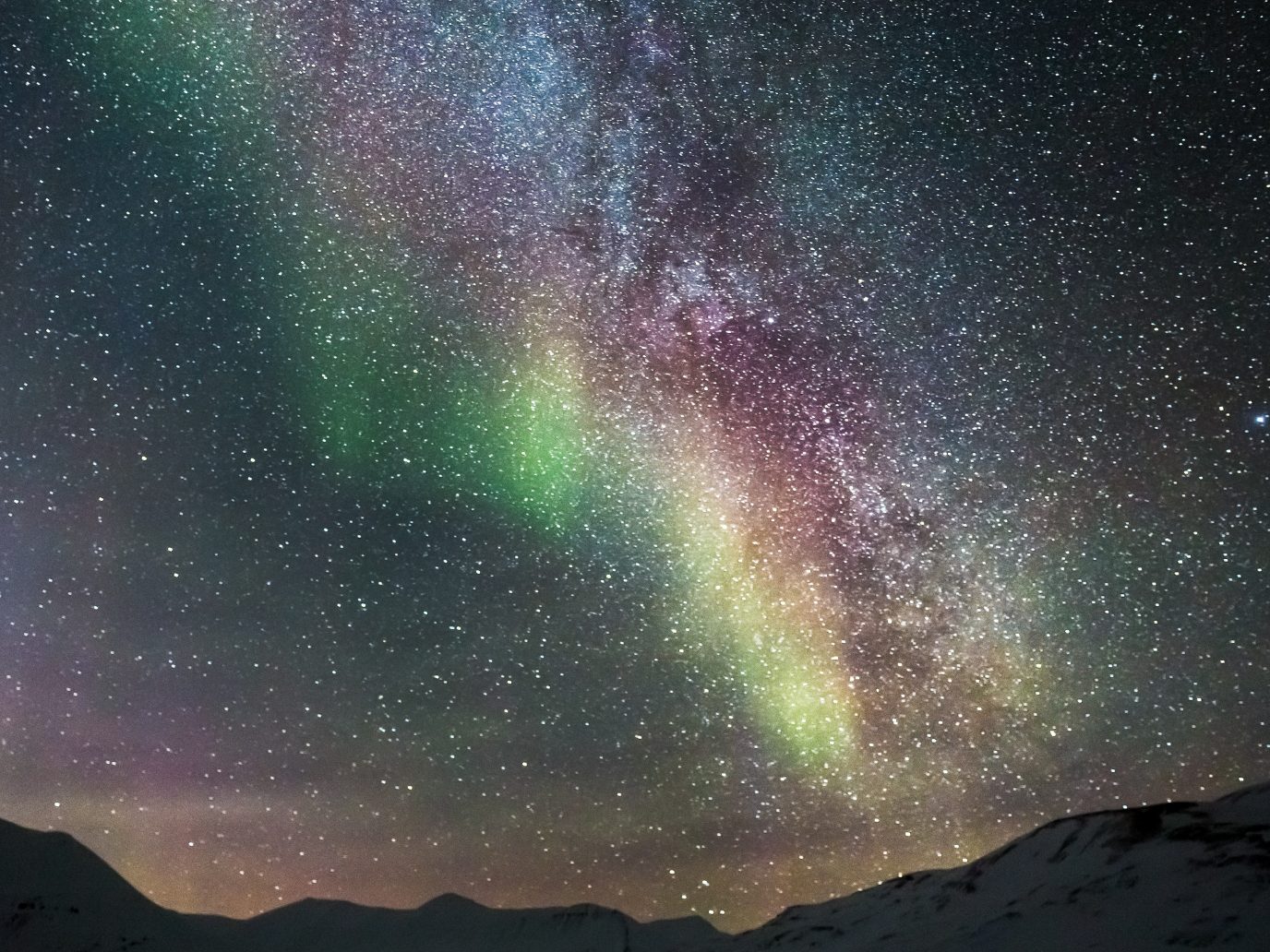 Am Wochenende kann man in Österreich mit etwas Glück möglicherweise Polarlichter sehen.