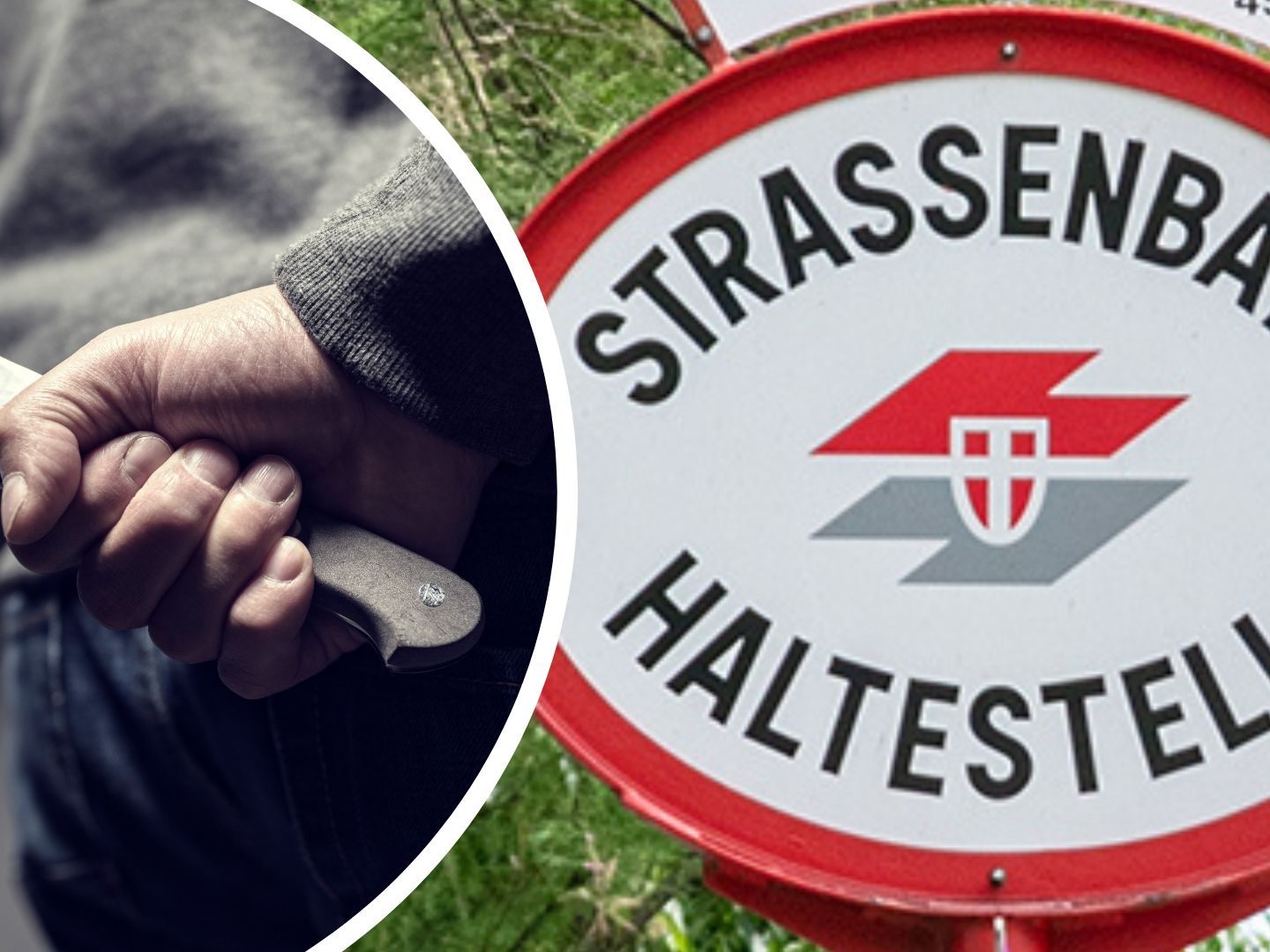 Bei einer Straßenbahnstation kam es zur Messerattacke. Bei einer Straßenbahnstation kam es zur Messerattacke.