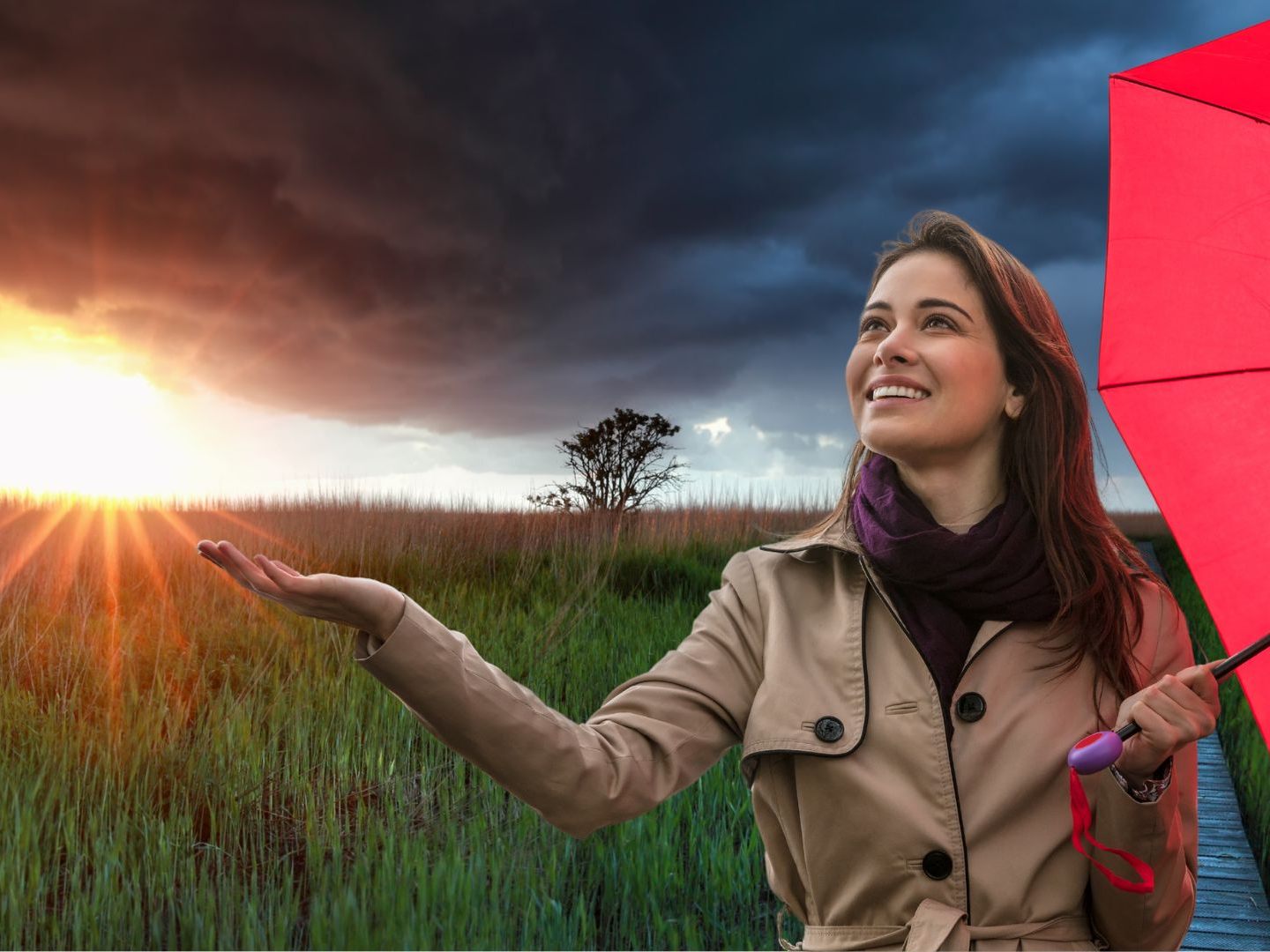 Im Westen wird es regnerischer, während im Osten meist die Sonne überwiegt. Im Westen wird es regnerischer, während im Osten meist die Sonne überwiegt.