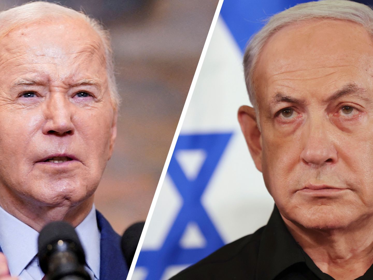 Biden stellt sich hinter Netanyahu. Biden stellt sich hinter Netanyahu.