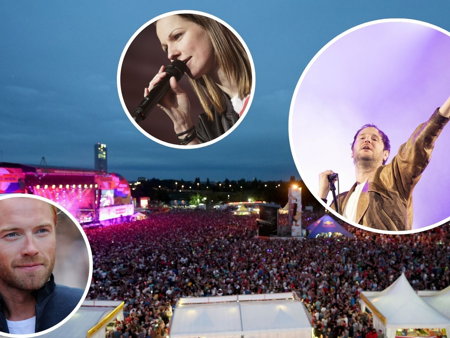 Als Highlight-Acts gibt es am Donauinselfest 2024 u.a. Wanda, Ronan Keating und Christina Stürmer.