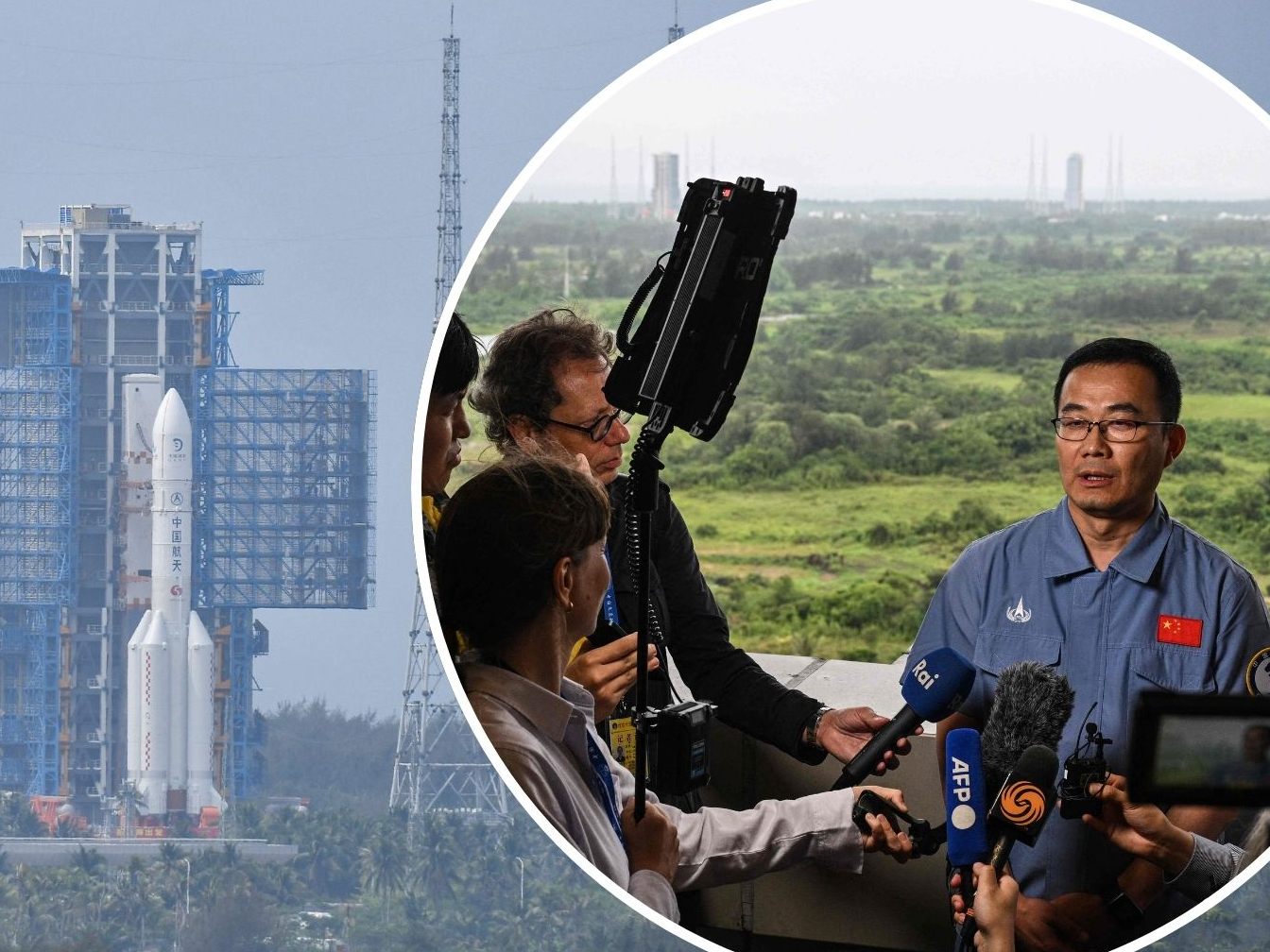 Am kommenden Freitag startet Chinas bisher ambitionierteste Mondmission: Die Sonde Chang'e-6 wird von Hainan aus starten, um als erste Proben von der Rückseite des Mondes zur Erde zu bringen. Am kommenden Freitag startet Chinas bisher ambitionierteste Mondmission: Die Sonde Chang'e-6 wird von Hainan aus starten, um als erste Proben von der Rückseite des Mondes zur Erde zu bringen.