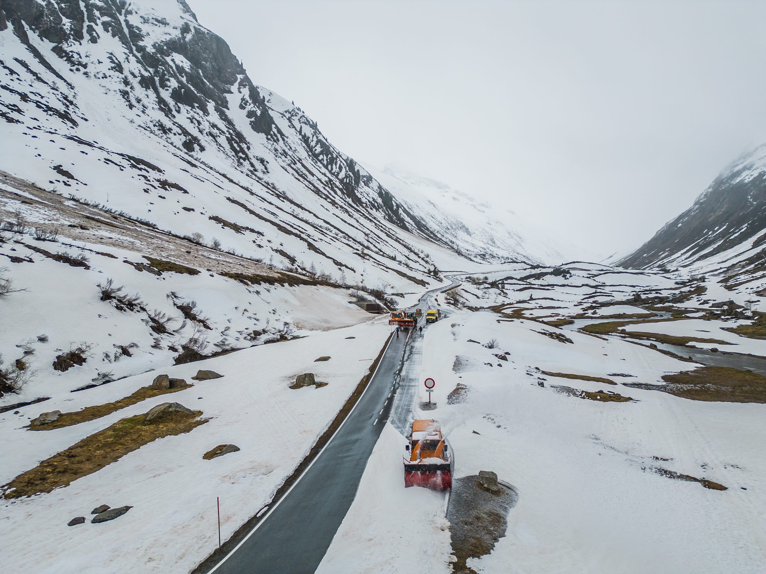 schneerumung bielerhhe, silvretta hochalpenstra§e