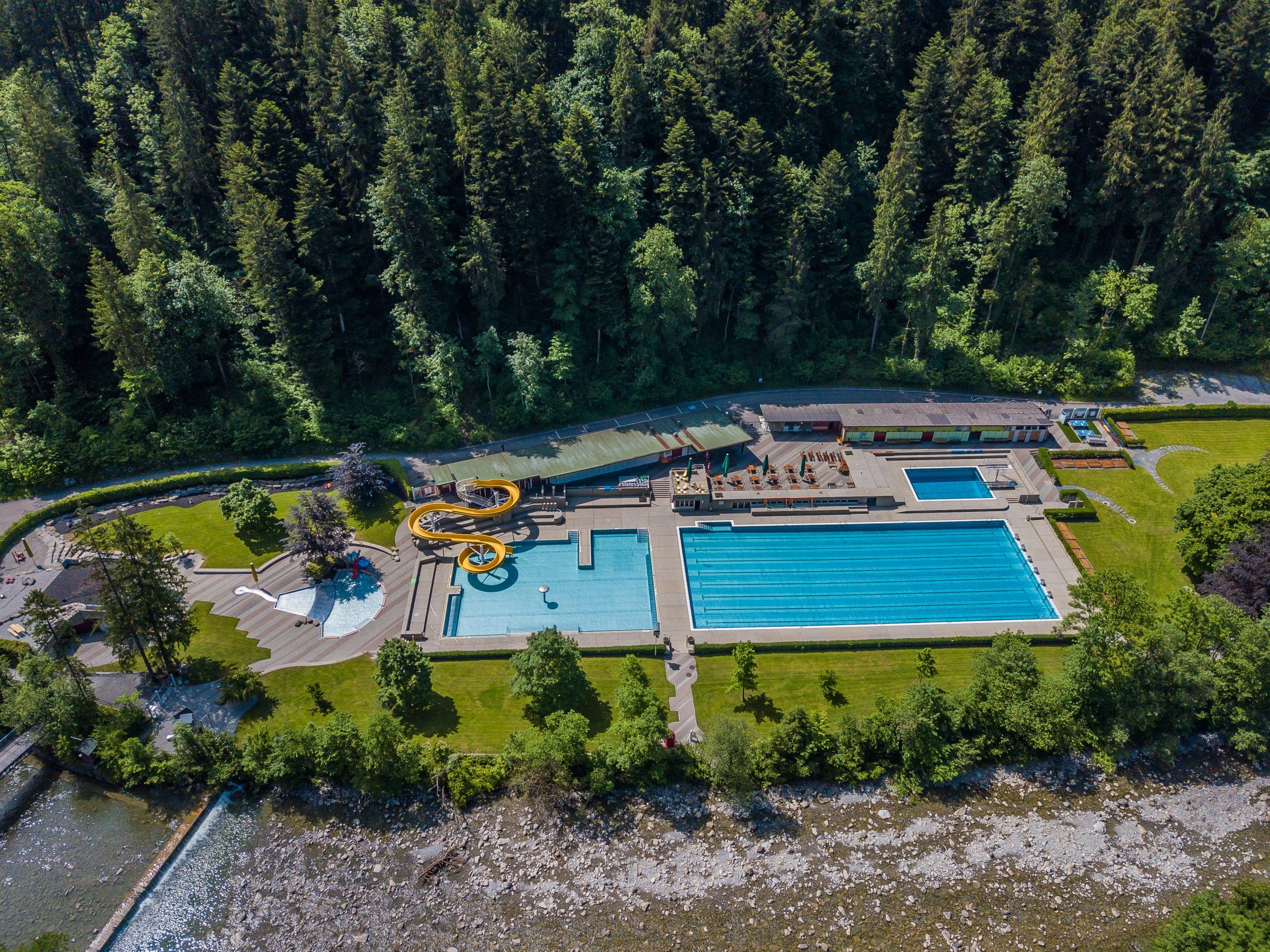 Das Waldbad Enz startet in die neue Sommersaison.
