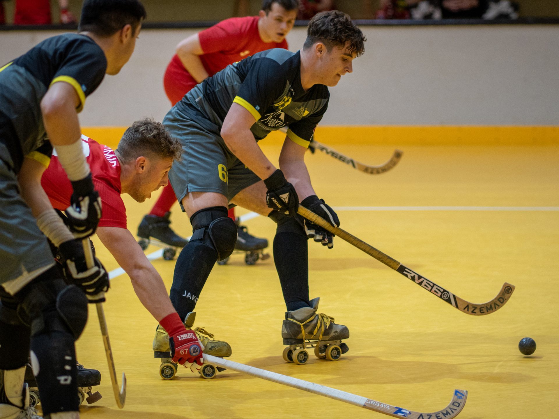Am Samstag muss Dornbirns Rollhockeyteam gegen Diessbach siegen. Am Samstag muss Dornbirns Rollhockeyteam gegen Diessbach siegen.