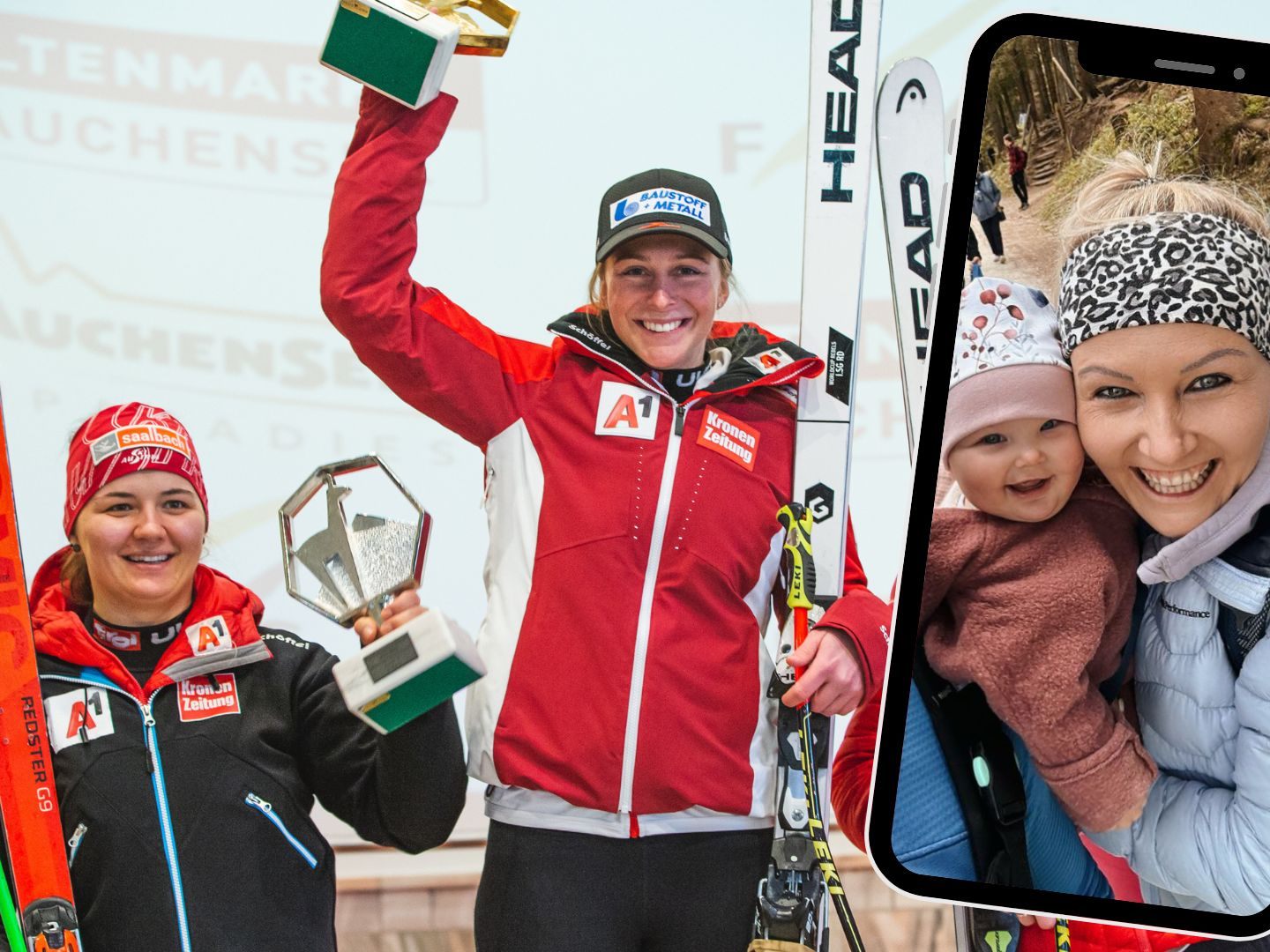 Spitzensportlerin Tamara Tippler kehrt als Mama zurück auf die Piste Spitzensportlerin Tamara Tippler kehrt als Mama zurück auf die Piste