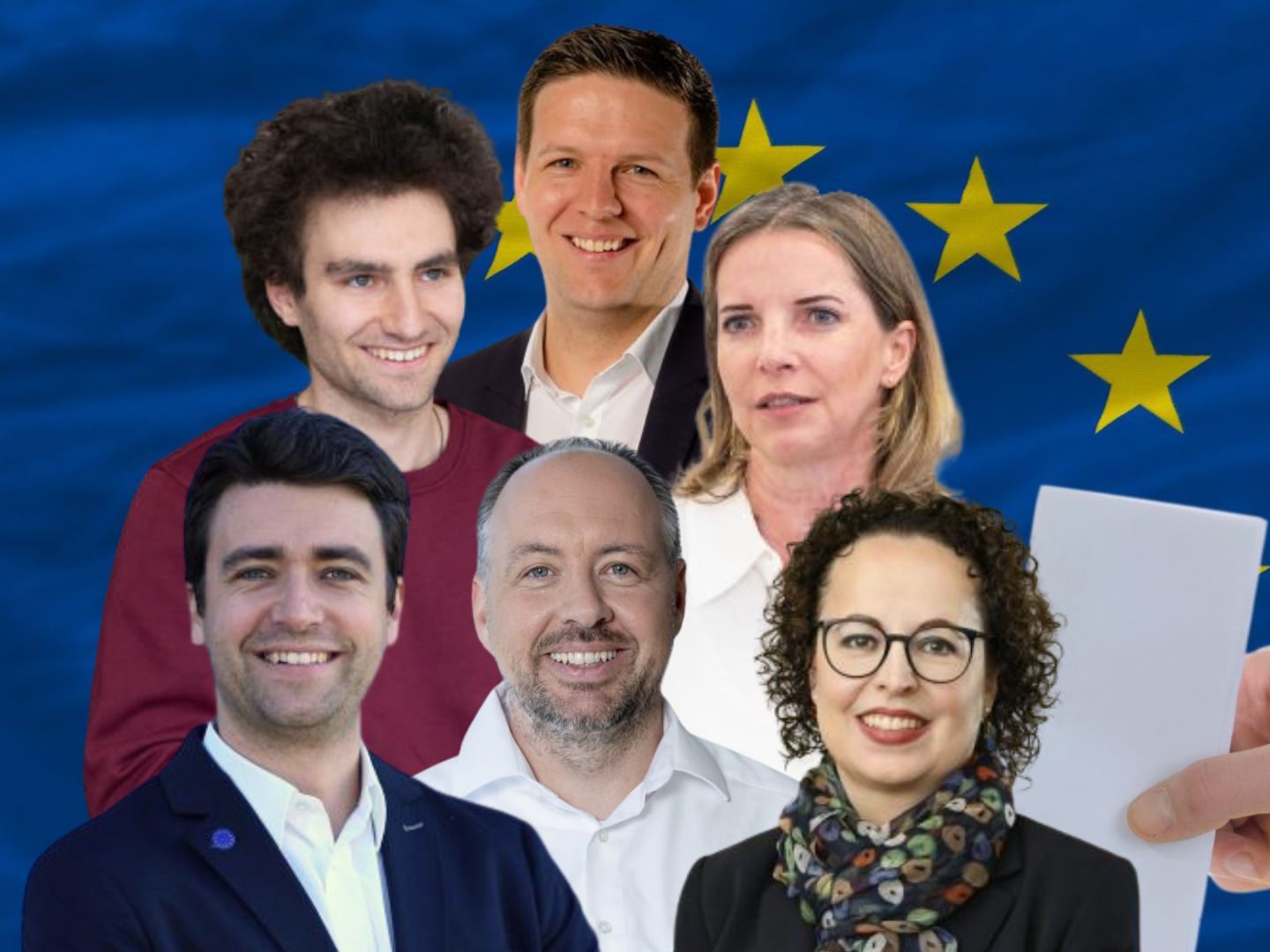 Das sind die Vorarlberger Spitzenkandidaten für die EU-Wahl 2024.