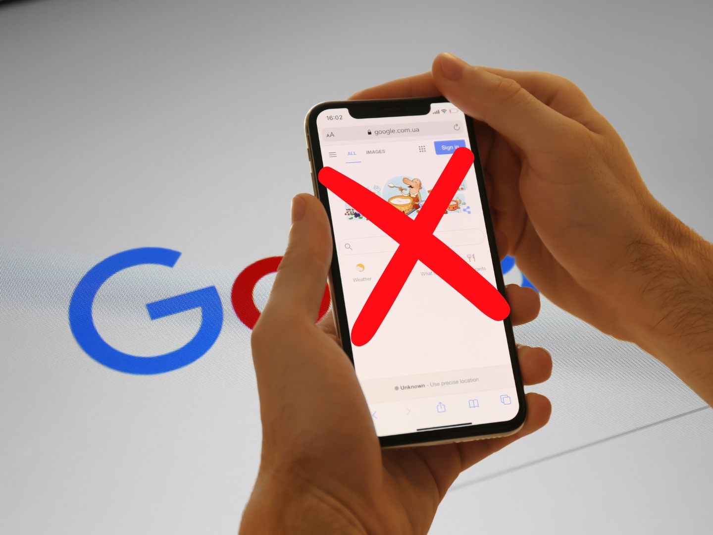 Probleme bei Google