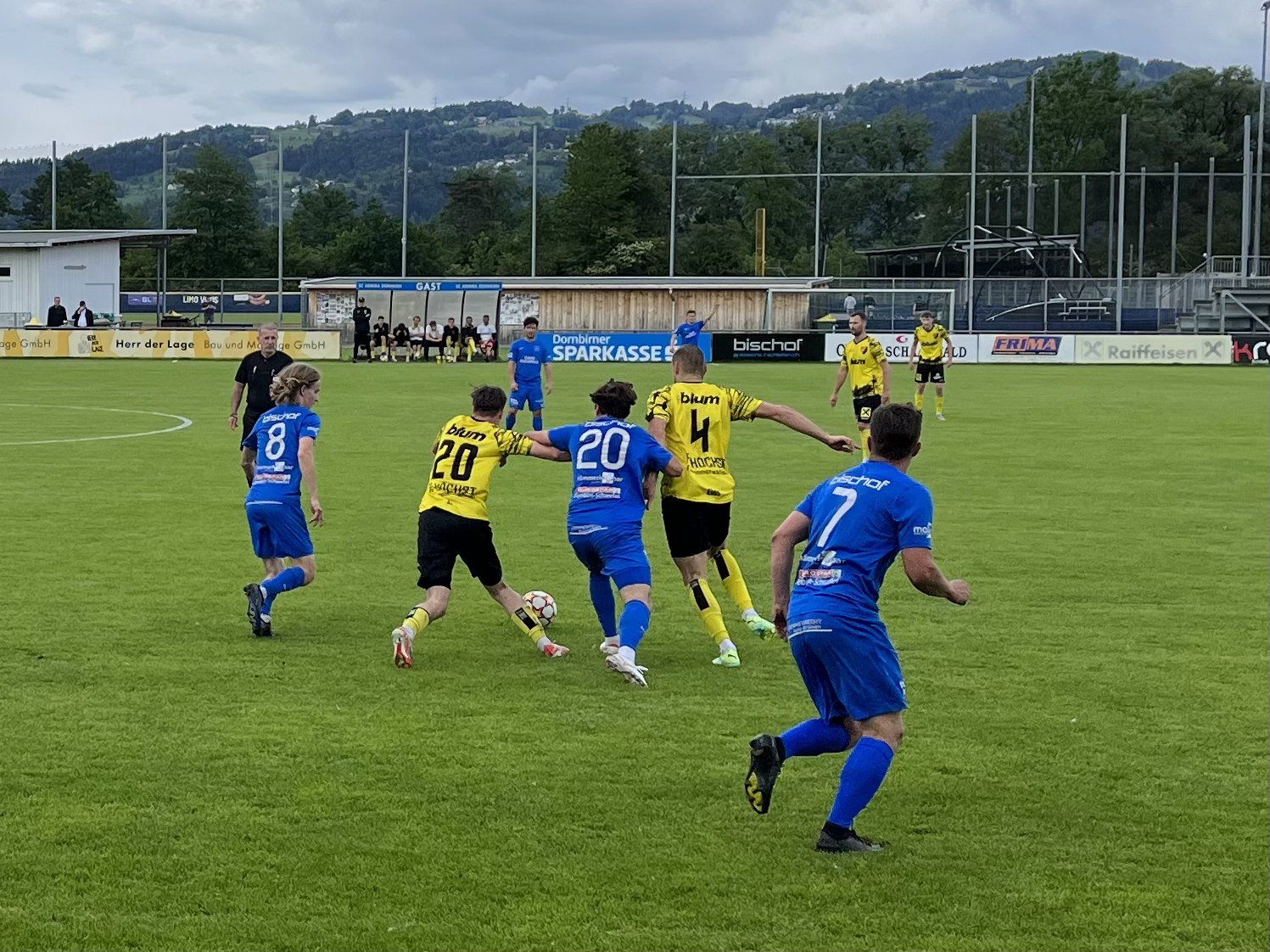 Der FC Höchst schlug sich in Dornbirn wacker, unterlag am Ende aber doch. Der FC Höchst schlug sich in Dornbirn wacker, unterlag am Ende aber doch.