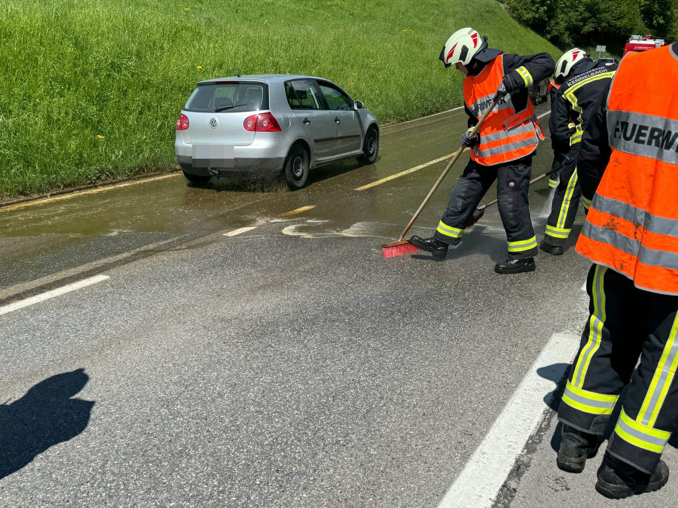 Gülleaustritt sorgt für Verzögerungen in Kennelbach