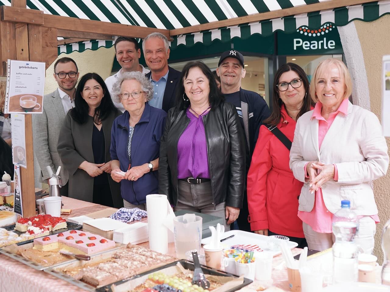 Der Kuchenstand der SPÖ-Frauen