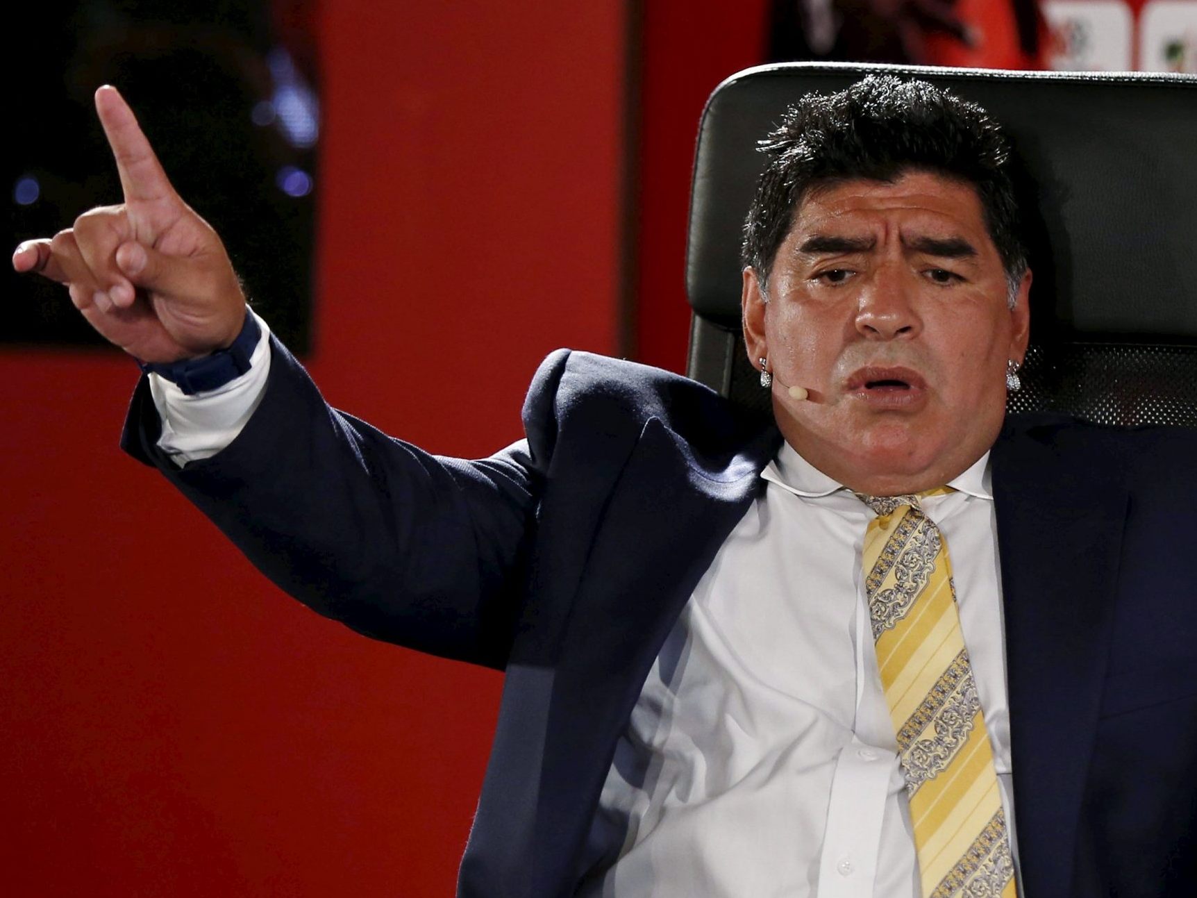 Diego Maradona im Mai 2015.