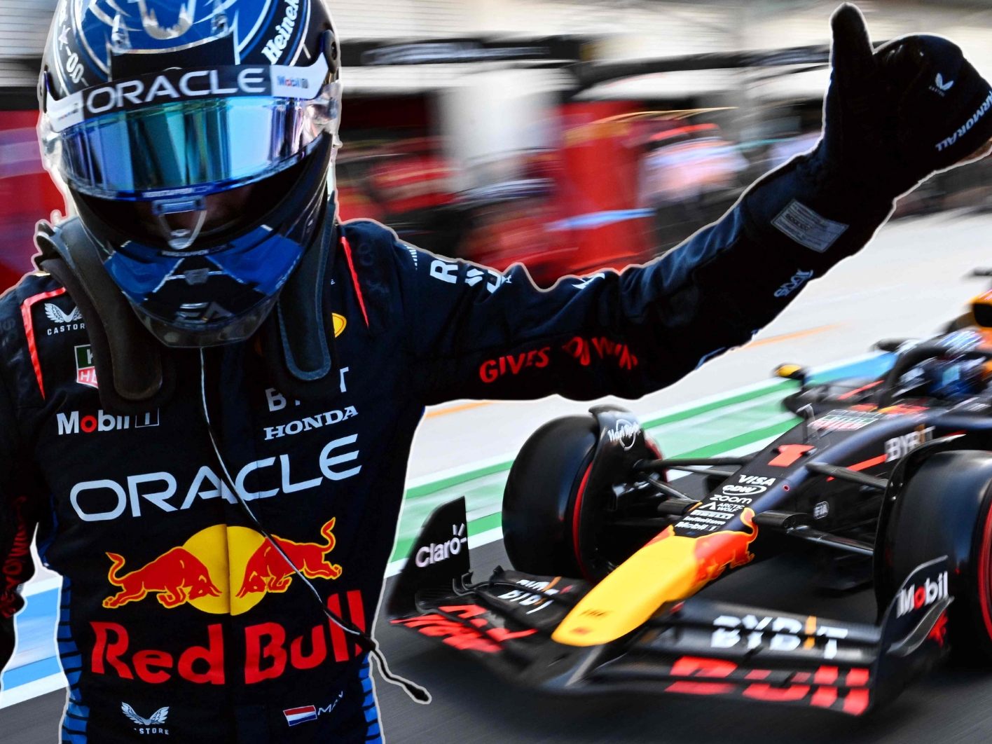 Siegreicher Samstag für Weltmeister Verstappen - Sieg im Sprint und im Qualifying auch beim sechsten Mal unbgeschlagen. Siegreicher Samstag für Weltmeister Verstappen - Sieg im Sprint und im Qualifying auch beim sechsten Mal unbgeschlagen.