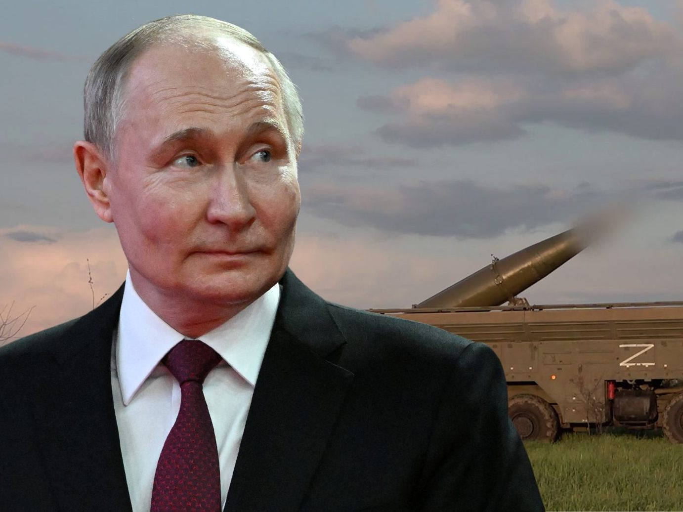 Laut der Ukraine hat Russland eine Atomübung verkündet.