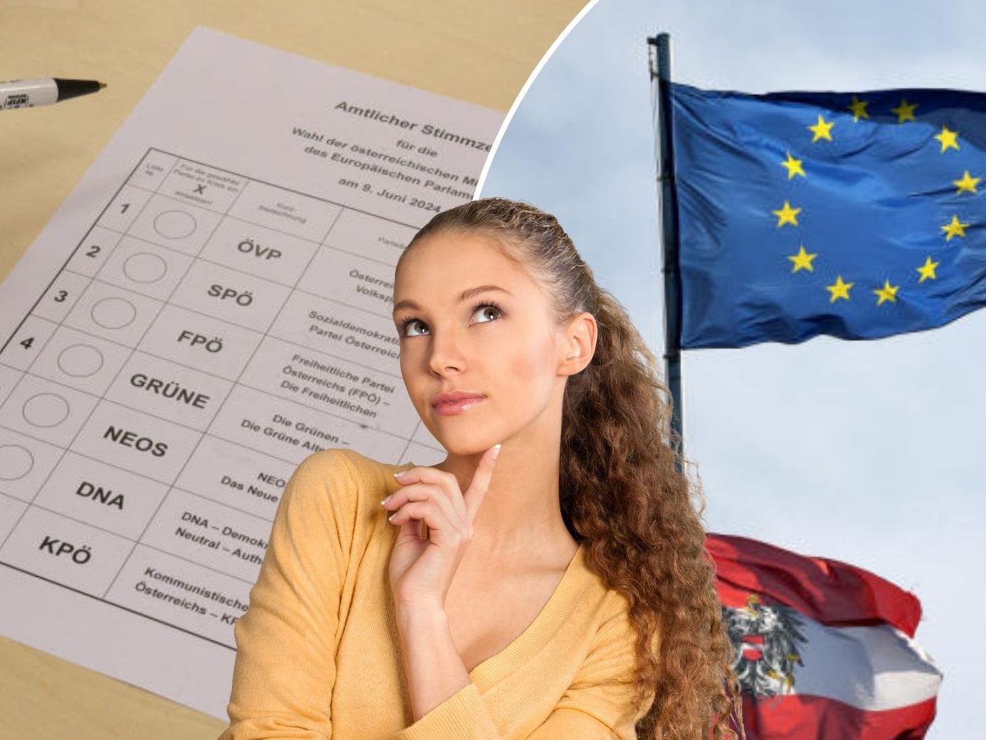 So geben Sie Ihre Stimme bei der EU-Wahl am Wahltag richtig ab. So geben Sie Ihre Stimme bei der EU-Wahl am Wahltag richtig ab.