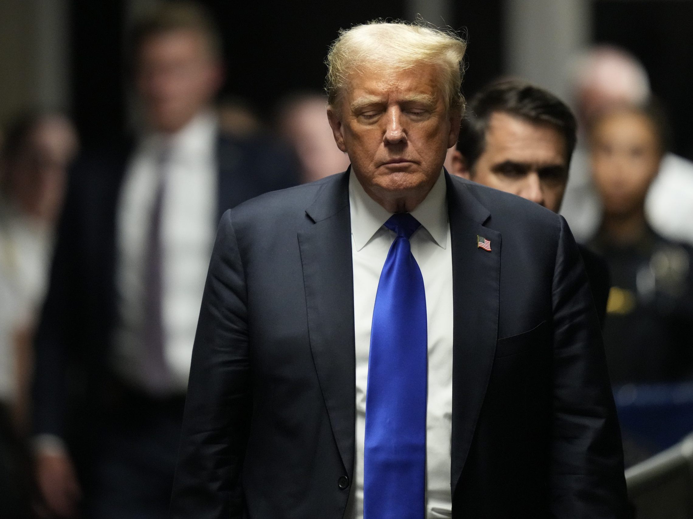 Donald Trump wurde schuldig gesprochen. Donald Trump wurde schuldig gesprochen.