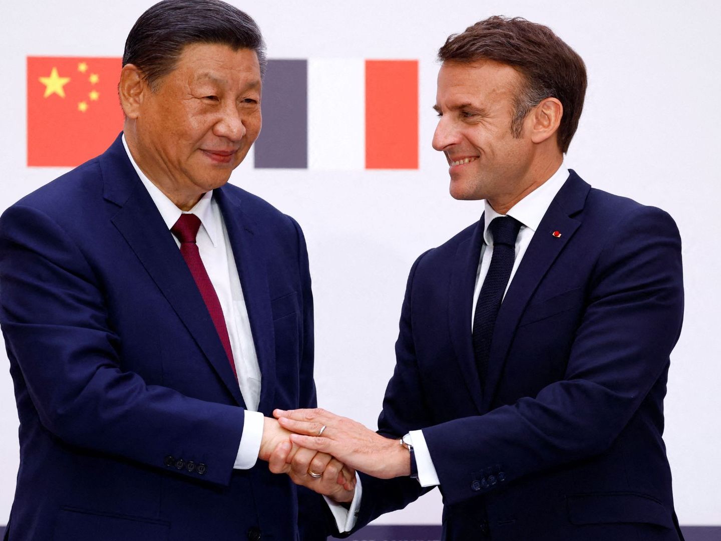 Macron hofft auf "fruchtbare" Gespräche mit dem chinesischen Machthaber Macron hofft auf "fruchtbare" Gespräche mit dem chinesischen Machthaber