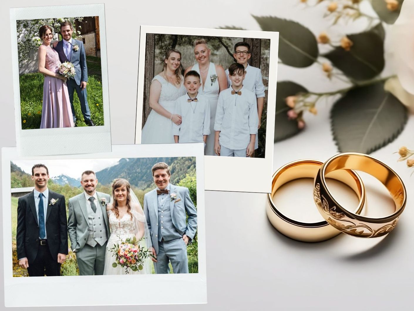 Ihre Hochzeitsbilder gratis auf VOL.AT veröffentlichen.