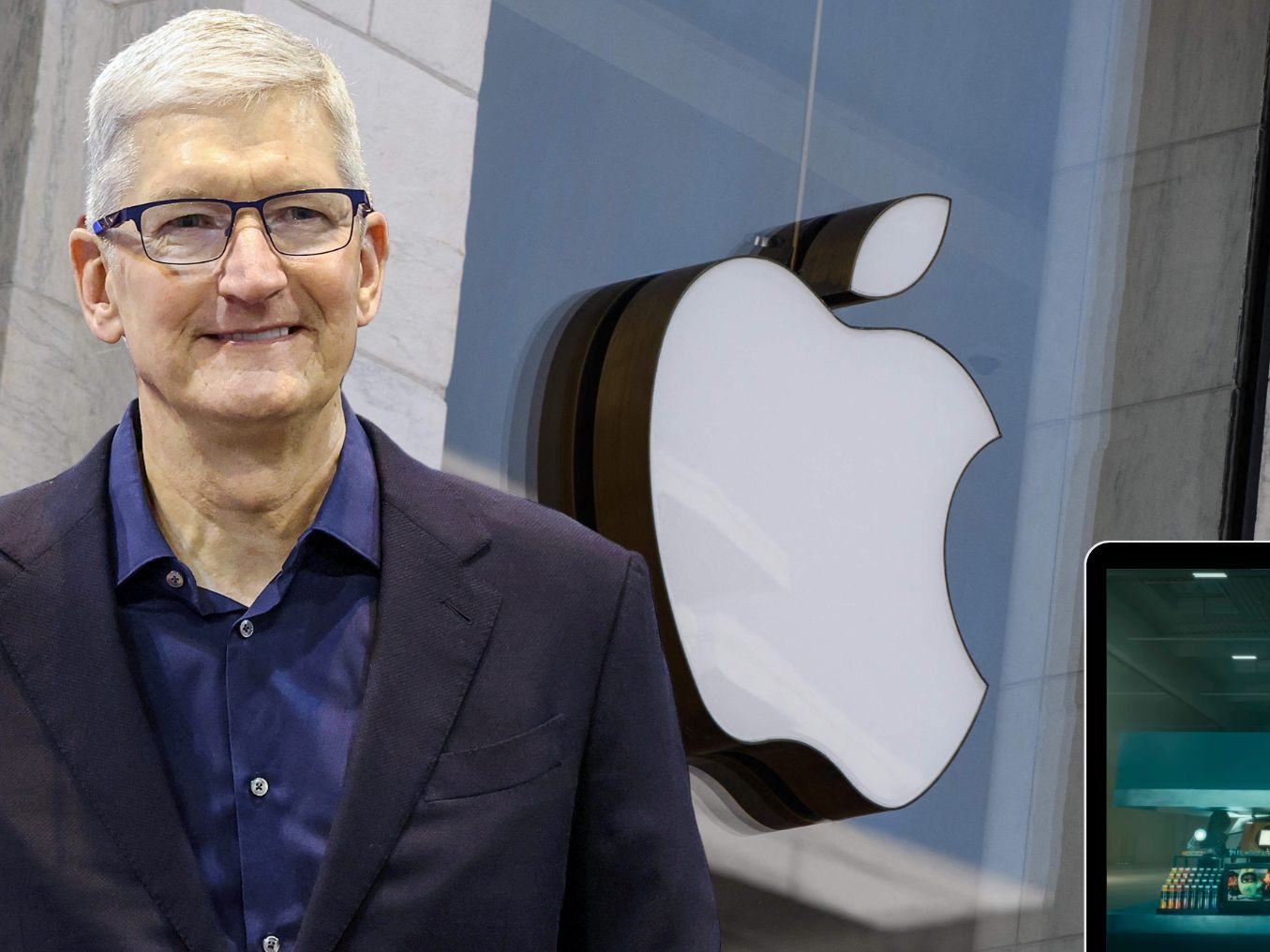 Kritik nach iPad Werbung.