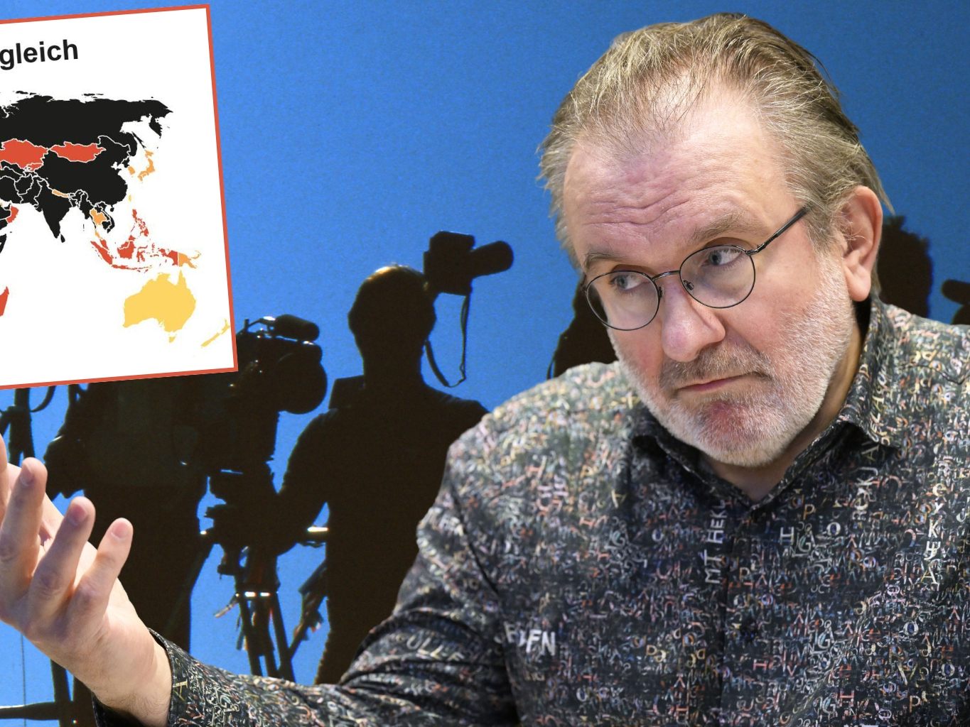 "Reporter ohne Grenzen" (RSF)-Präsident Fritz Hausjell zur Pressefreiheit. "Reporter ohne Grenzen" (RSF)-Präsident Fritz Hausjell zur Pressefreiheit.