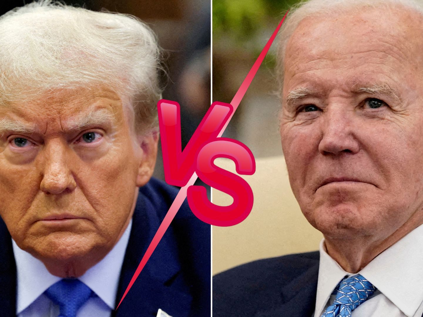 US-Präsident Joe Biden und sein Rivale Donald Trump wollen vor der Präsidentschaftswahl im November in zwei Fernsehdebatten gegeneinander antreten.