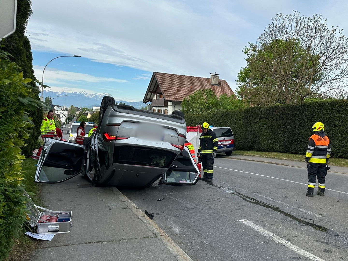 Verkehrsunfall in Bregenz