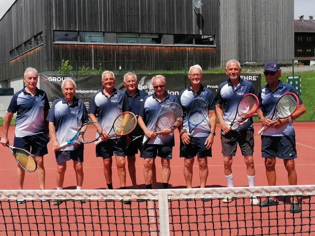 Der erfolgreichen Tennissenioren vom UTC Langenegg