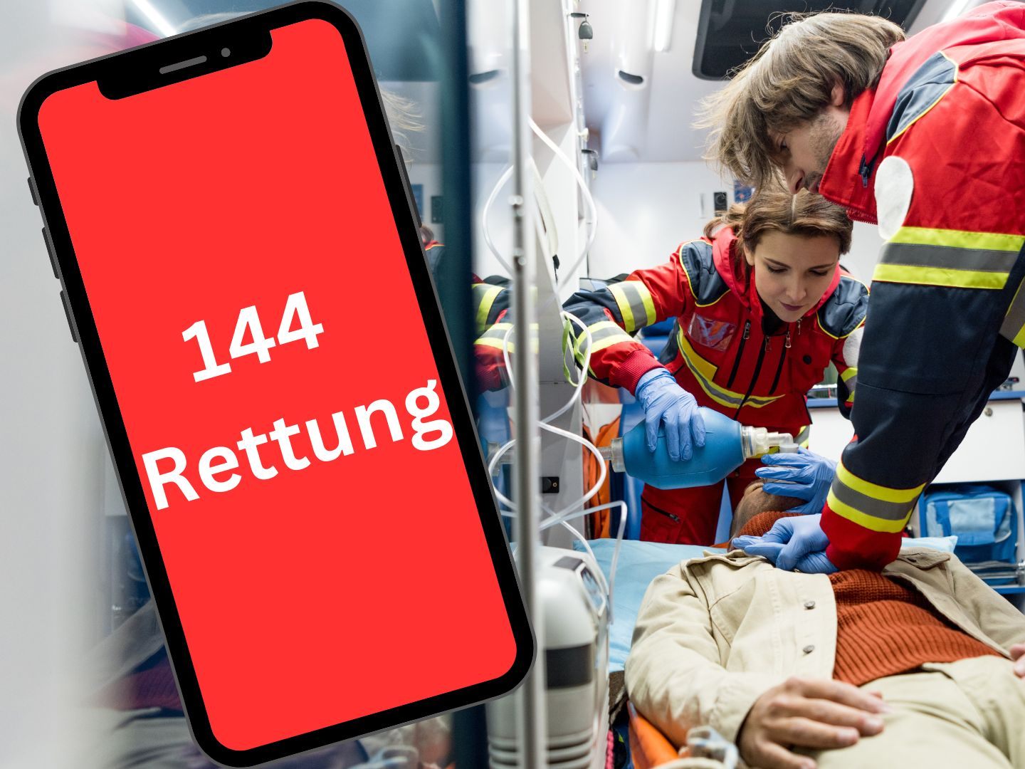 Nach einem Unfall rettete das Smartphones seinem Besitzer das Leben.