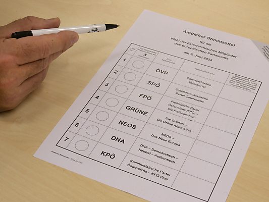Sieben Listen stehen am 9. Juni zur Auswahl.