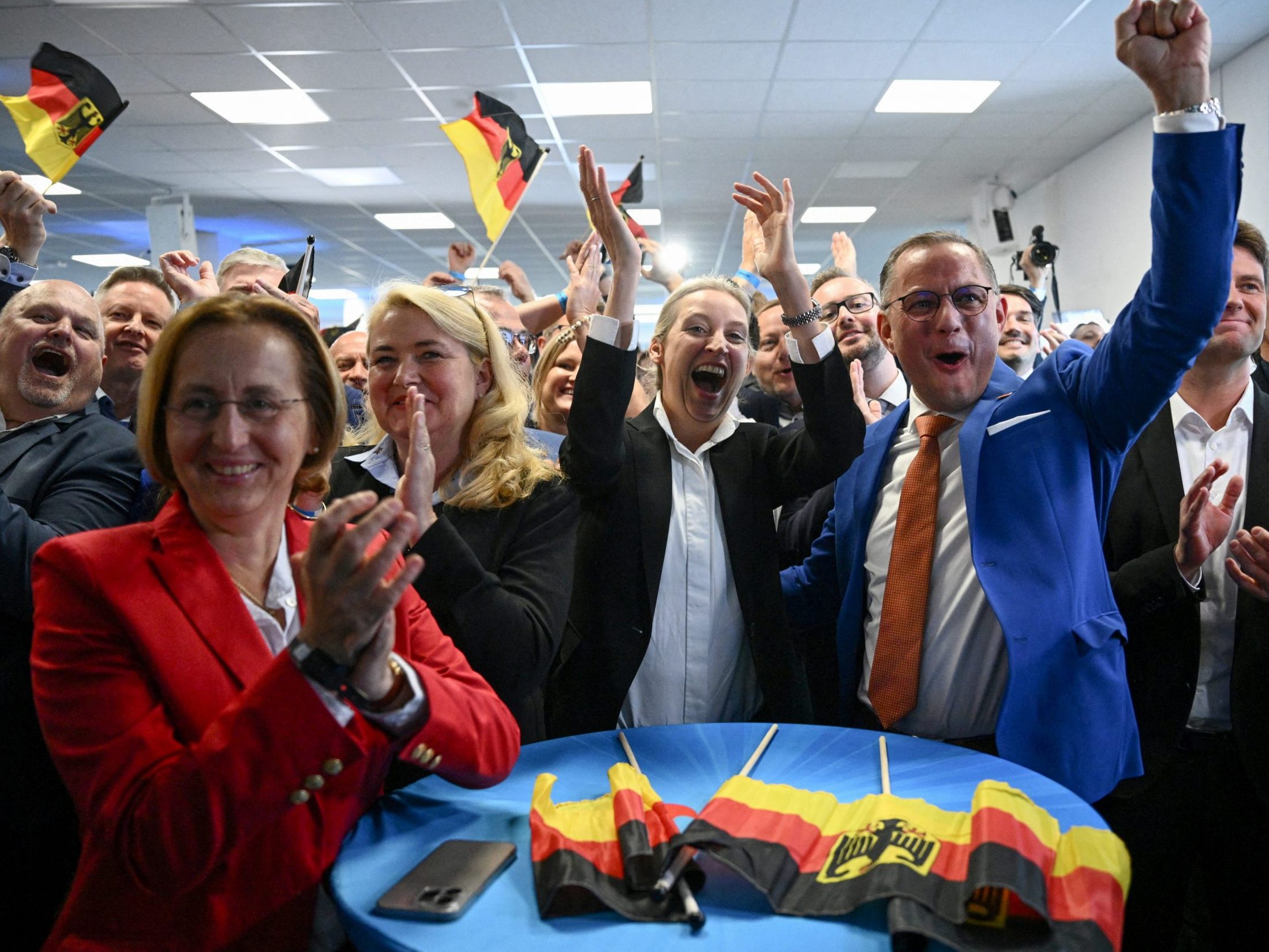 Bei der Europawahl haben die Rechtsaußenparteien zulegen können.