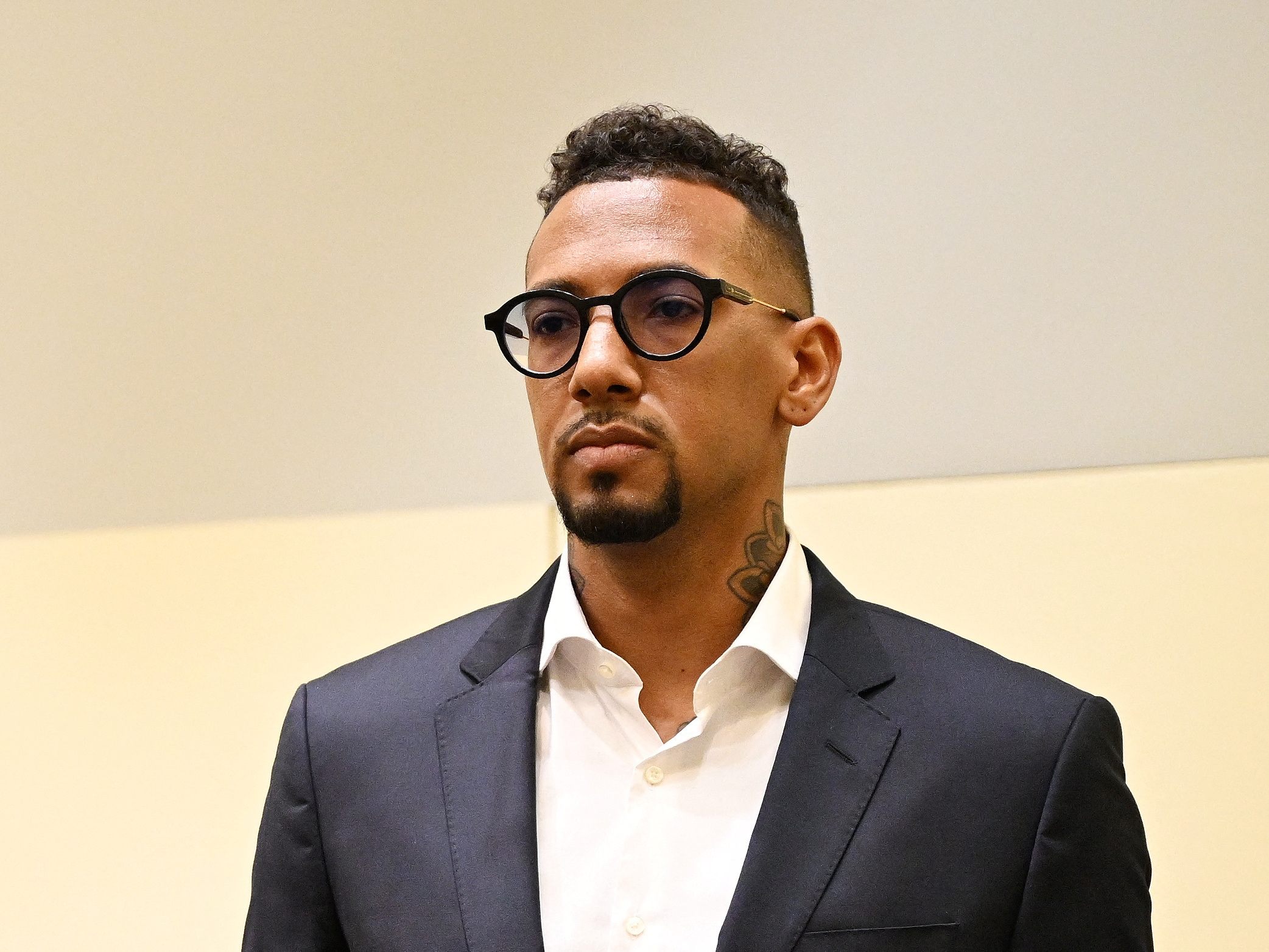 Boateng am Freitag in München. Boateng am Freitag in München.