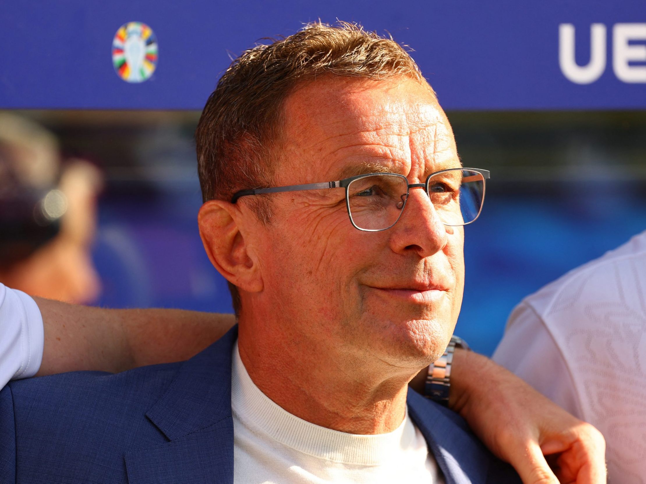 ÖFB-Teamchef Ralf Rangnick gibt sich nach dem Gruppensieg zurückhaltend.