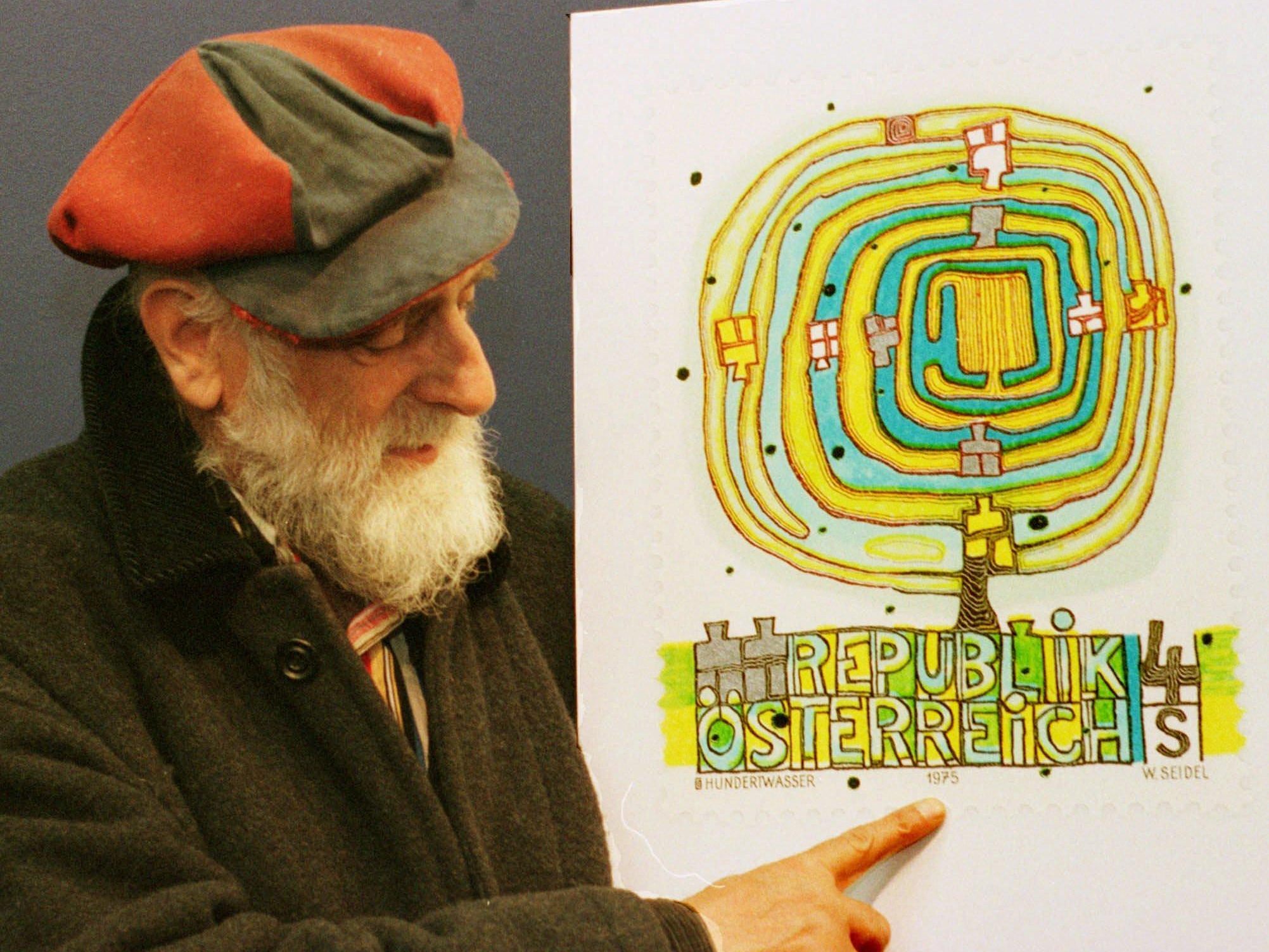 Friedensreich Hundertwassers Schiff "Regentag" wurde restauriert.
