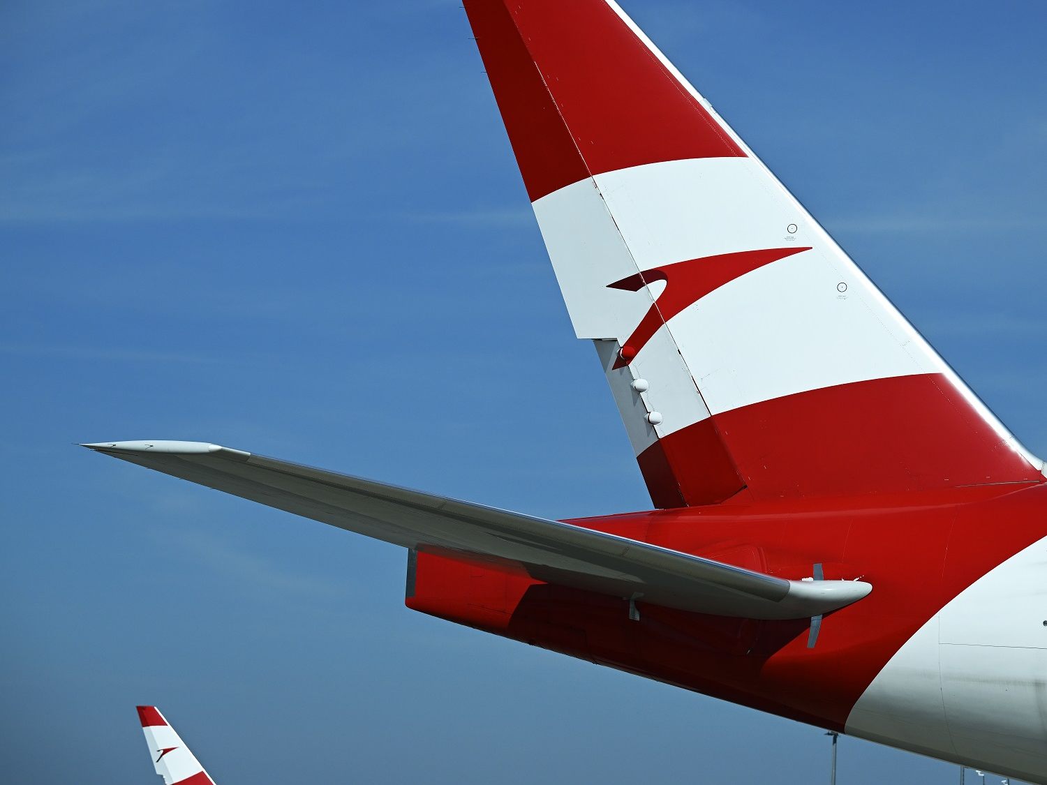 AUA-Flugzeug absolvierte nach Hagelunwetter Testflug.