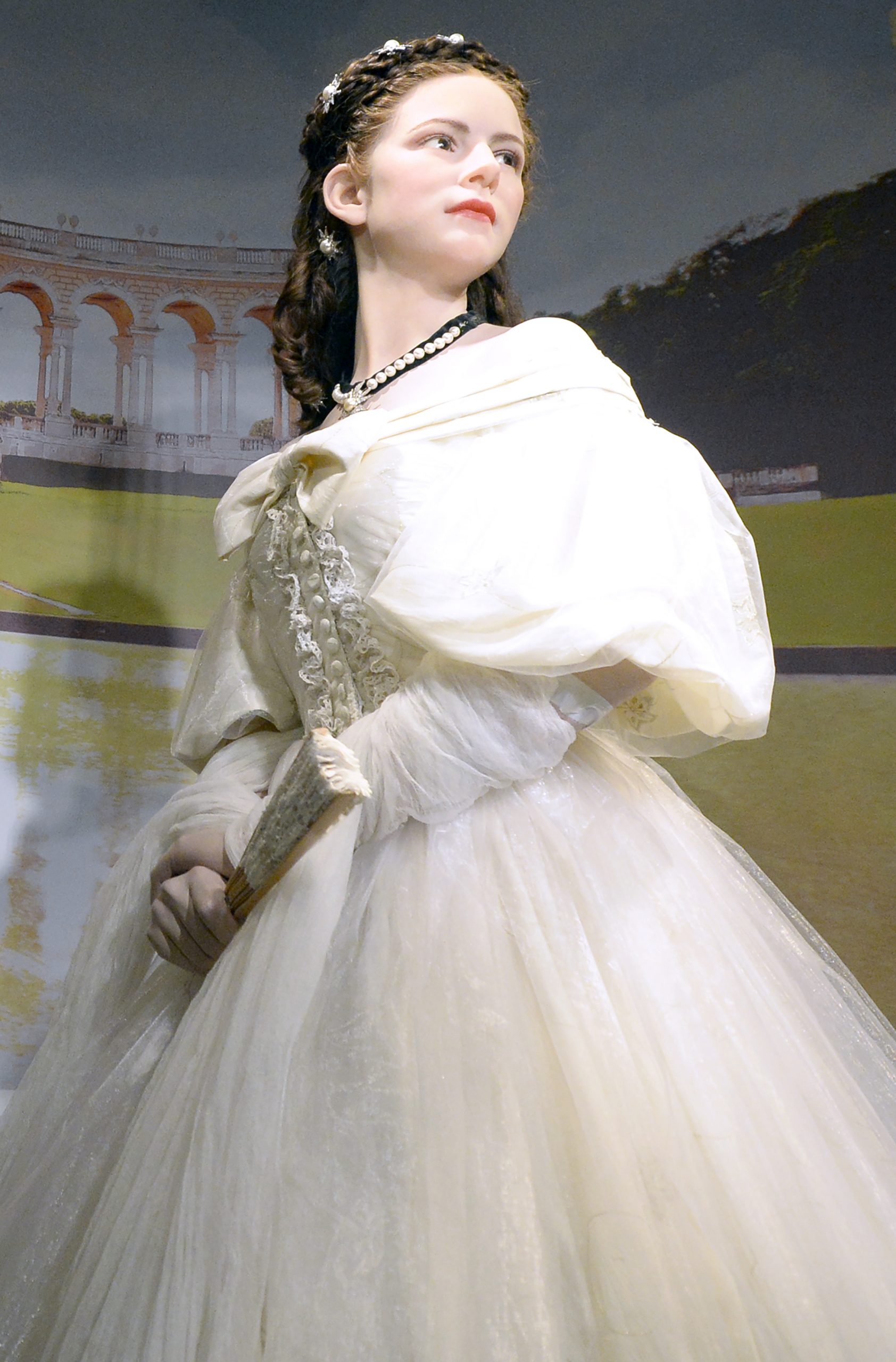 Wachsfigur von Kaiserin Elisabeth aus Österreich. Wachsfigur von Kaiserin Elisabeth aus Österreich.
